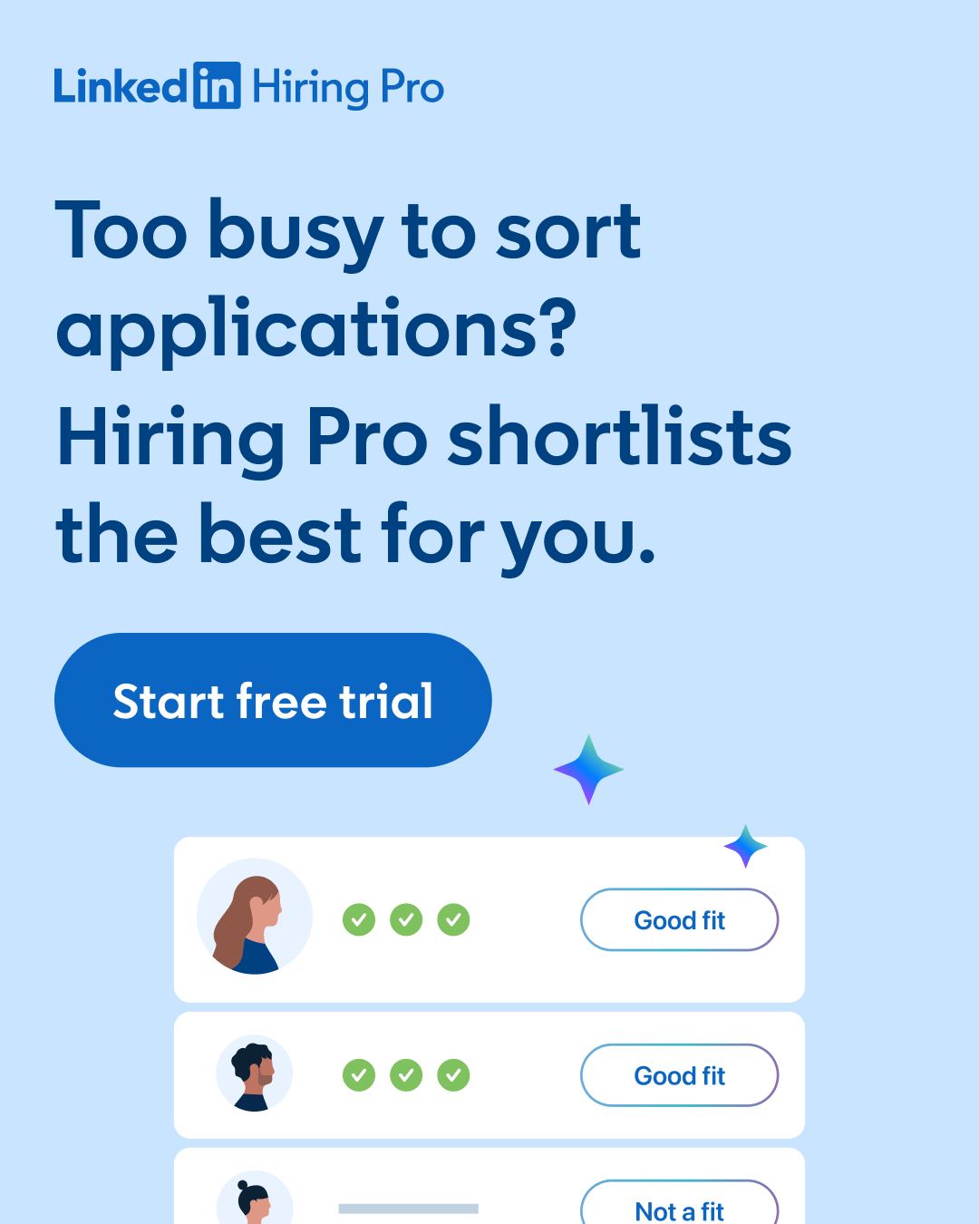LinkedIn Facebook ad