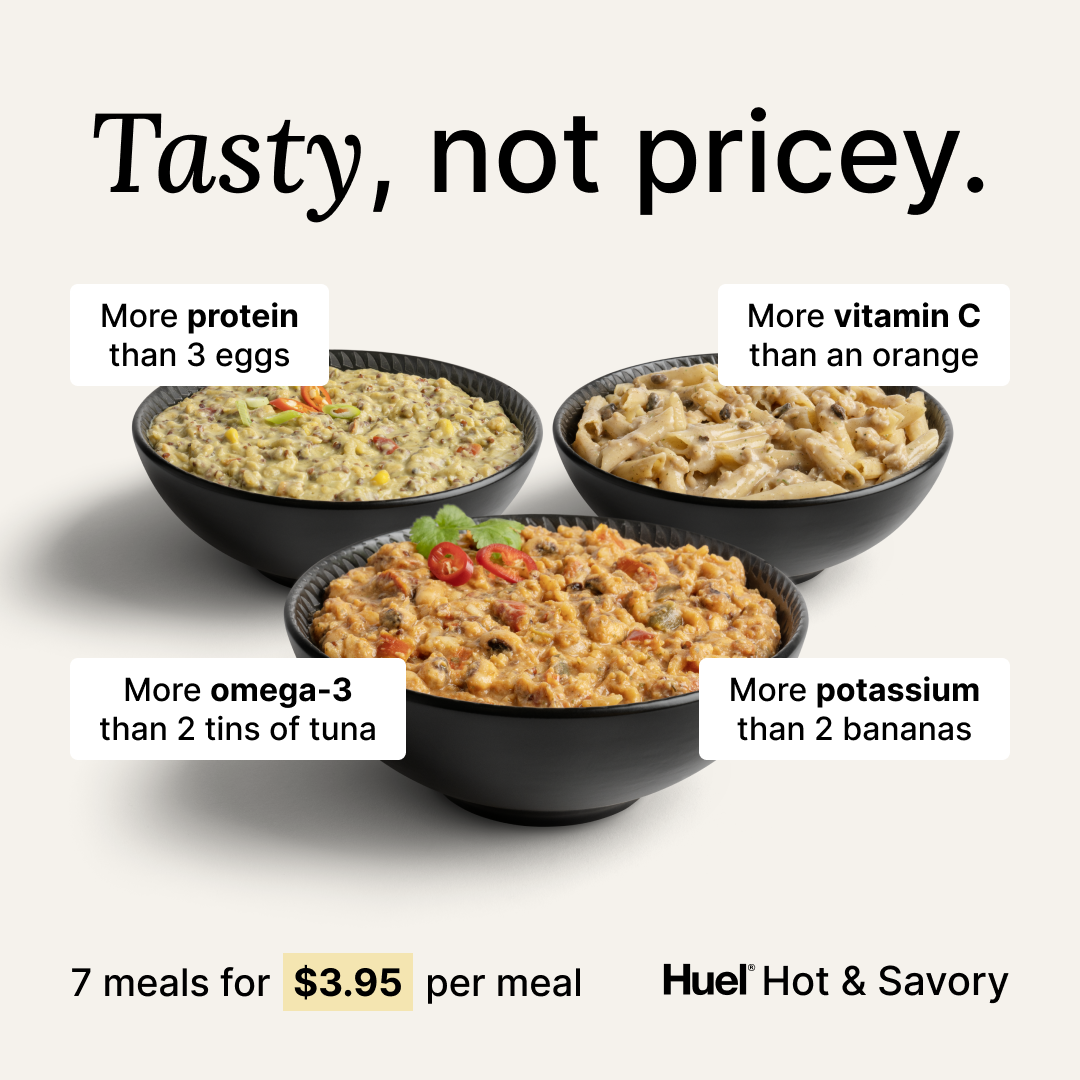 Huel Facebook ad