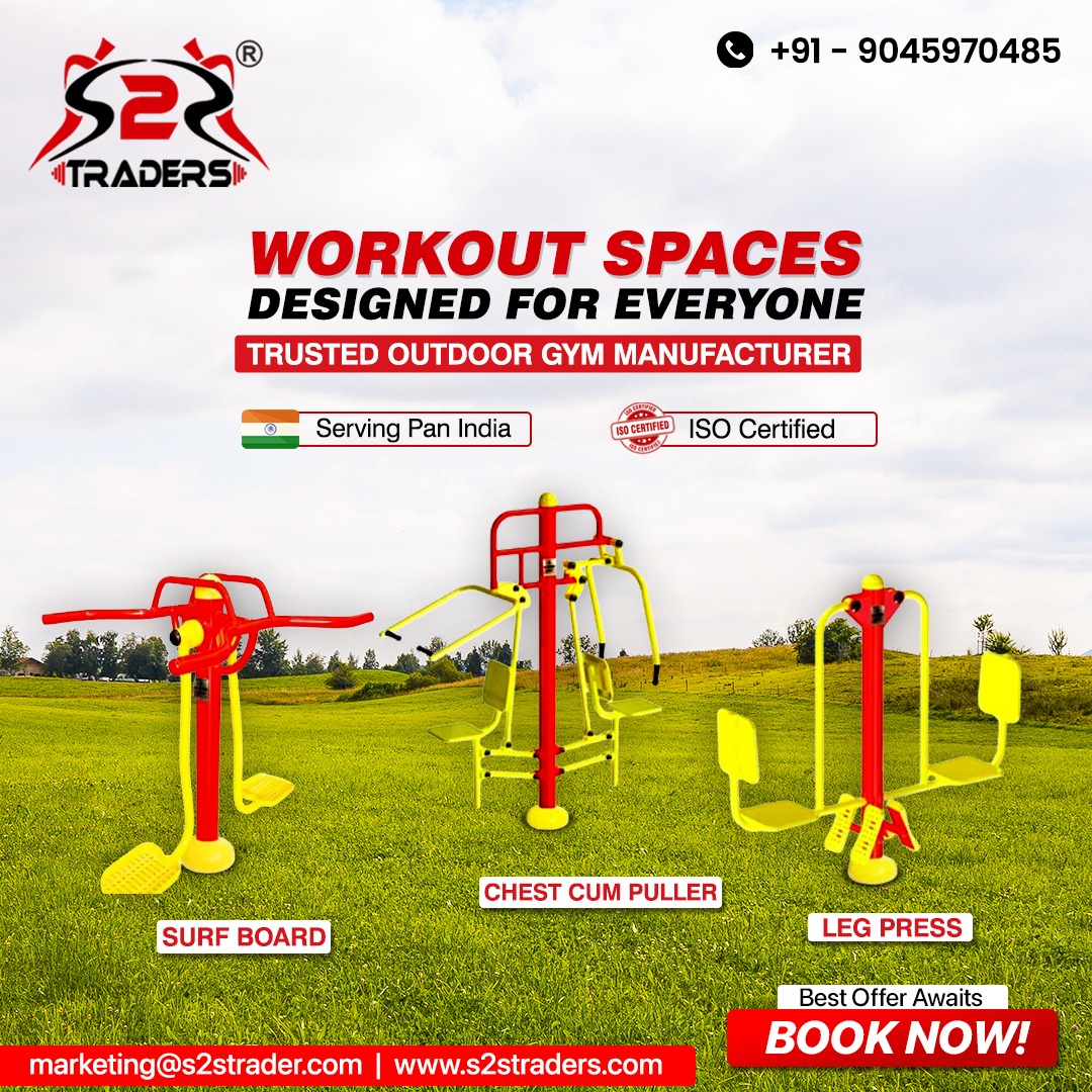 S2S Traders Facebook ad: Transform parks, schools & playgrounds with ISO-certified…
