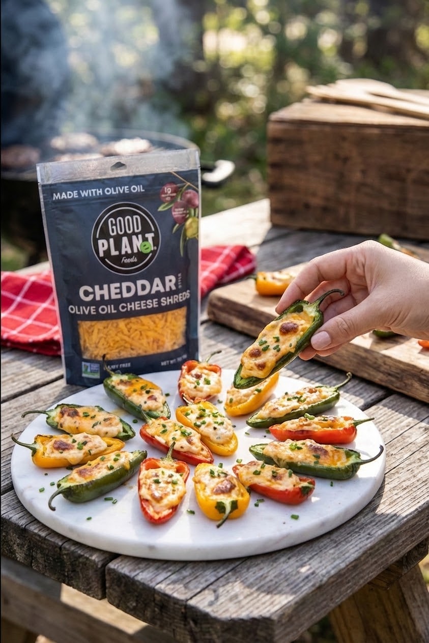 GOOD PLANeT Foods Facebook ad: Everyone loves a cheesy side dish to snack…