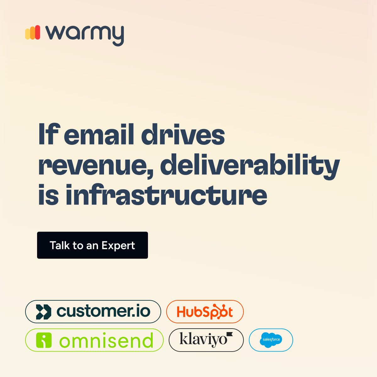 Email Warm Up with Warmy.io Facebook ad