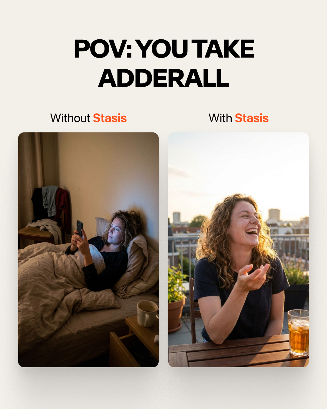 Stasis Facebook ad