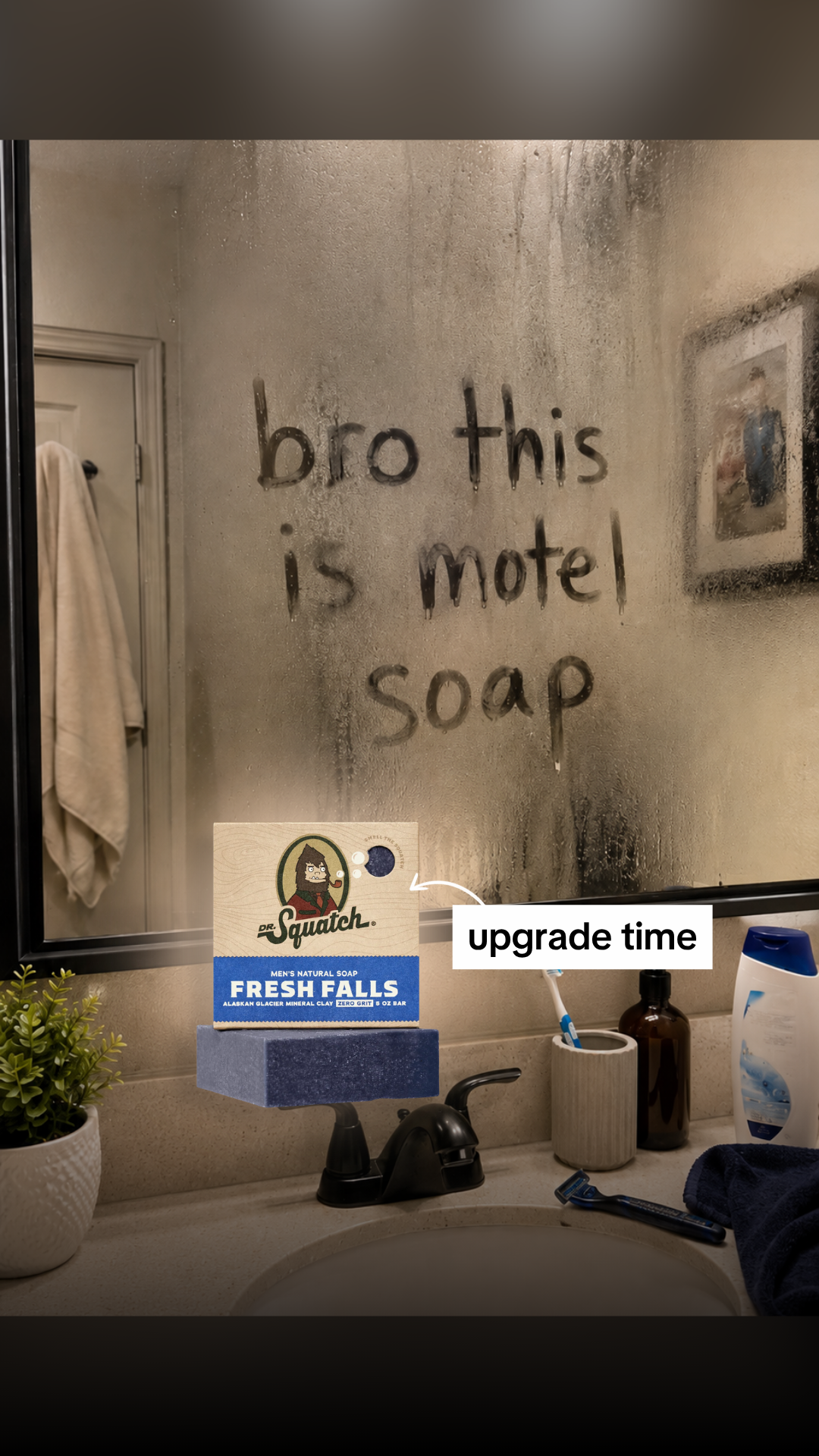 Dr. Squatch Facebook ad