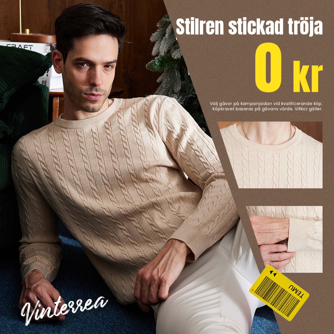 Temu Sweden Facebook ad