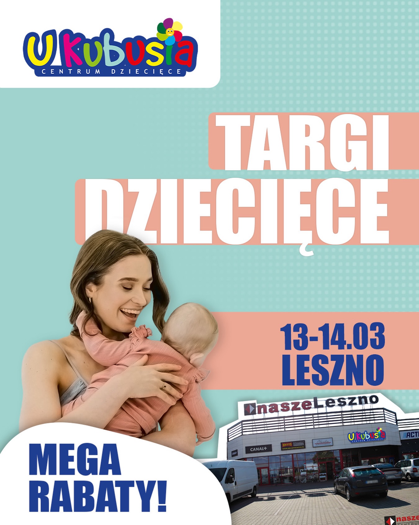 U Kubusia Leszno Facebook ad: Targi dziecięce U Kubusia Leszno