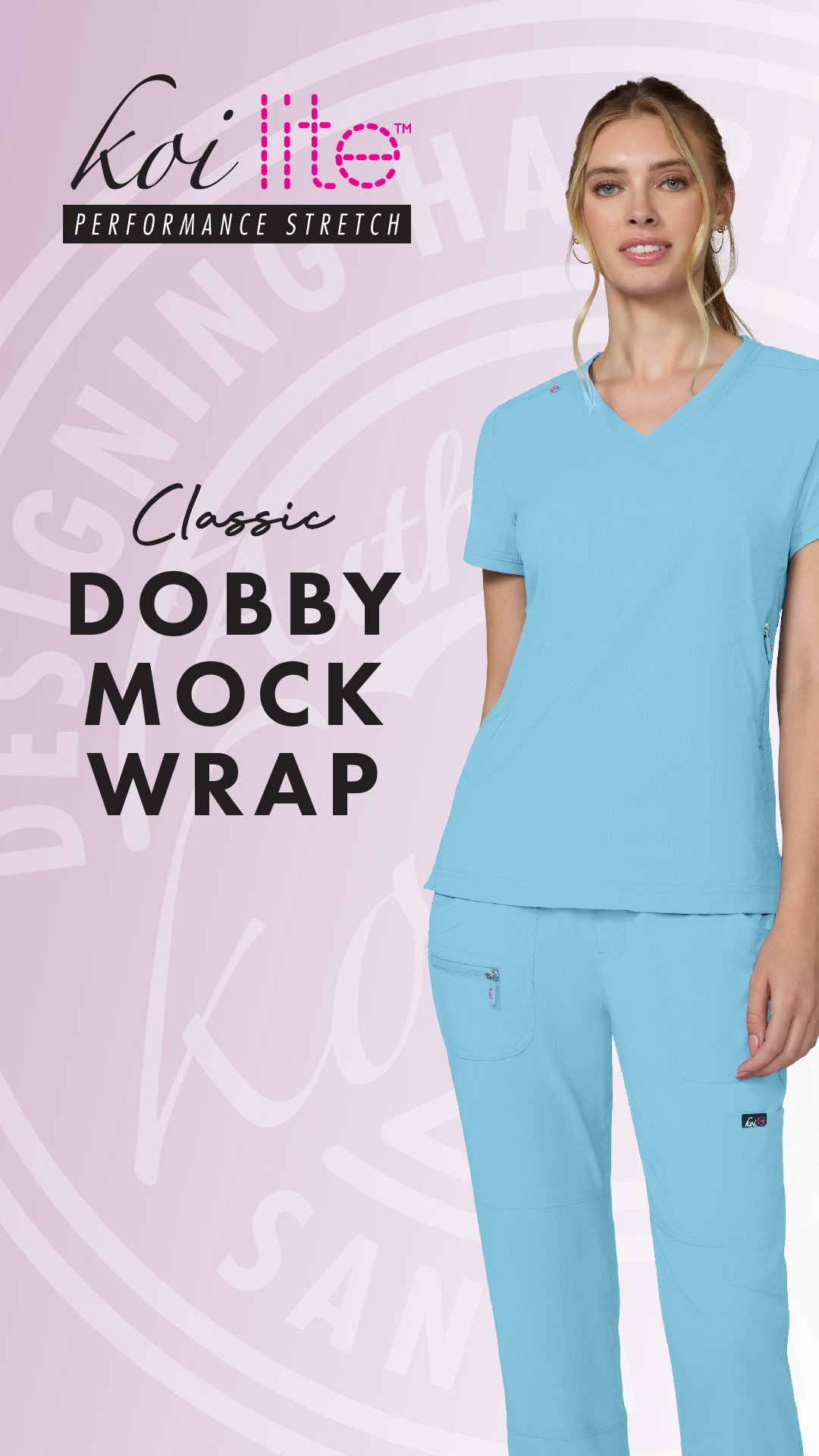 koi Designer Scrubs Facebook ad