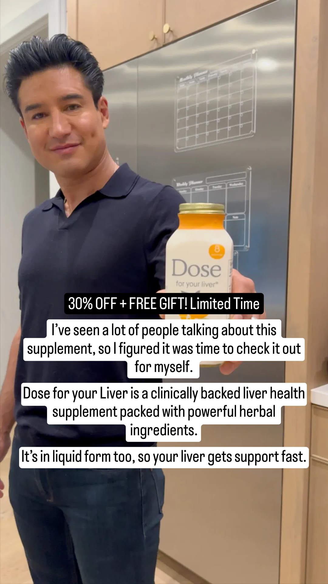 Mario Lopez Facebook ad