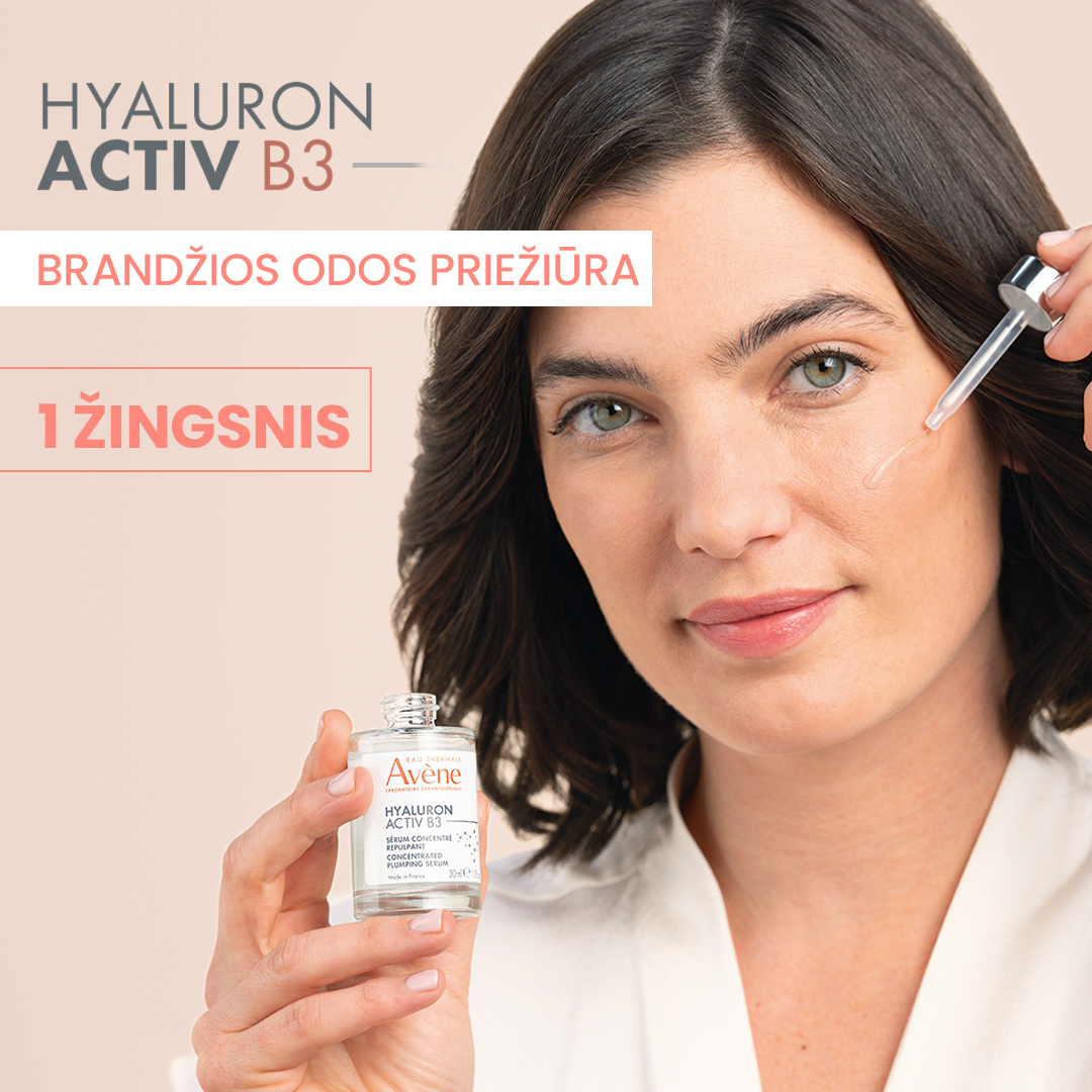 Eau Thermale Avene Lietuva Facebook ad: Avène HYALURON ACTIV B3 - revoliucinis brandžios odos…