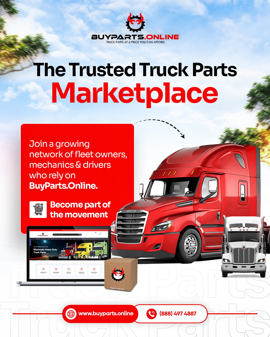 BuyParts.Online Facebook ad: Buy Parts Online