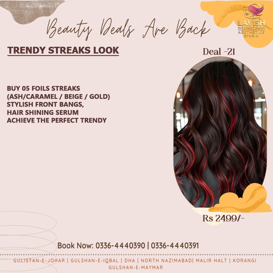 Lavish Hair & Beauty Salon Facebook ad