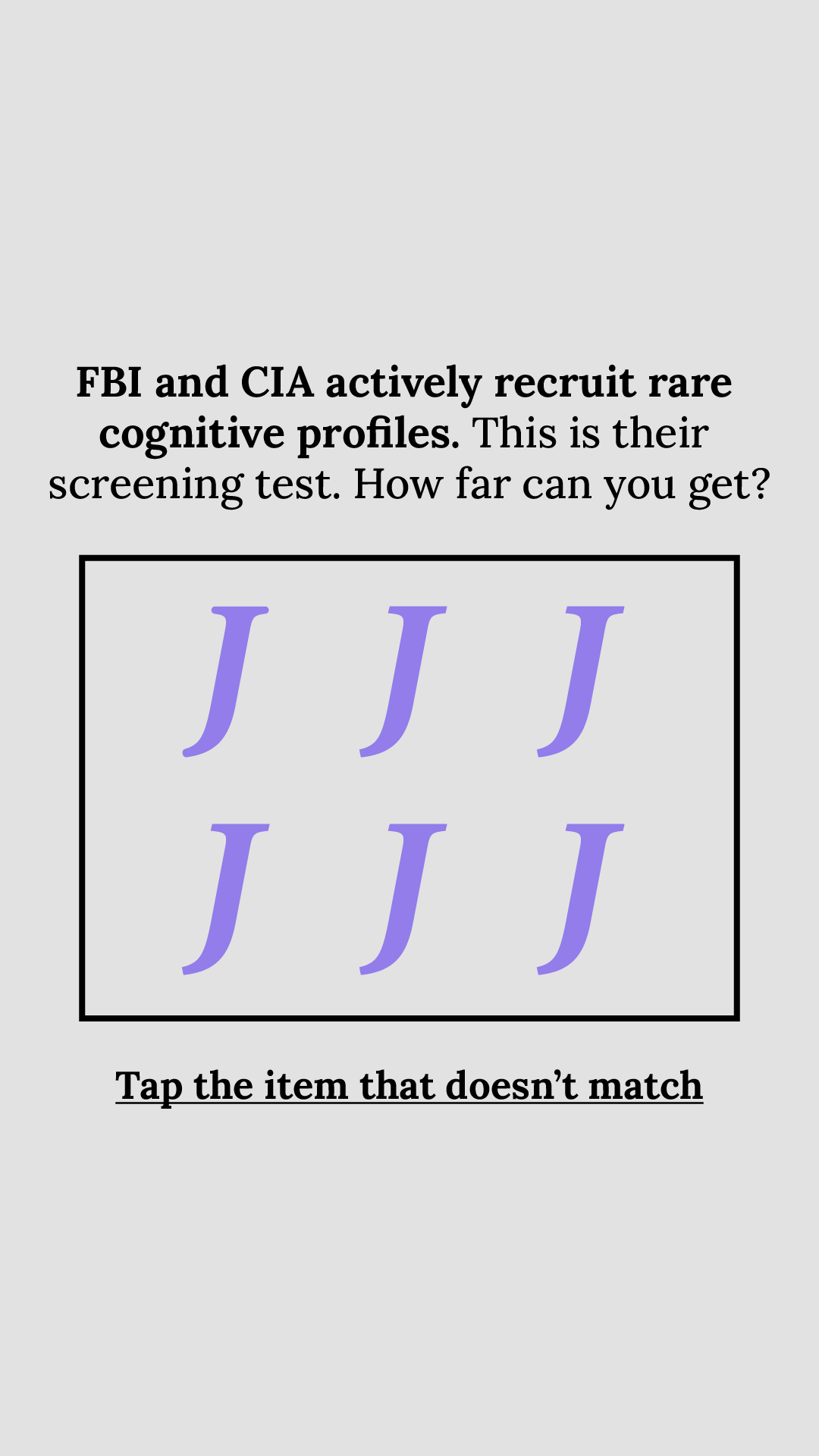 Brain Health Check Facebook ad