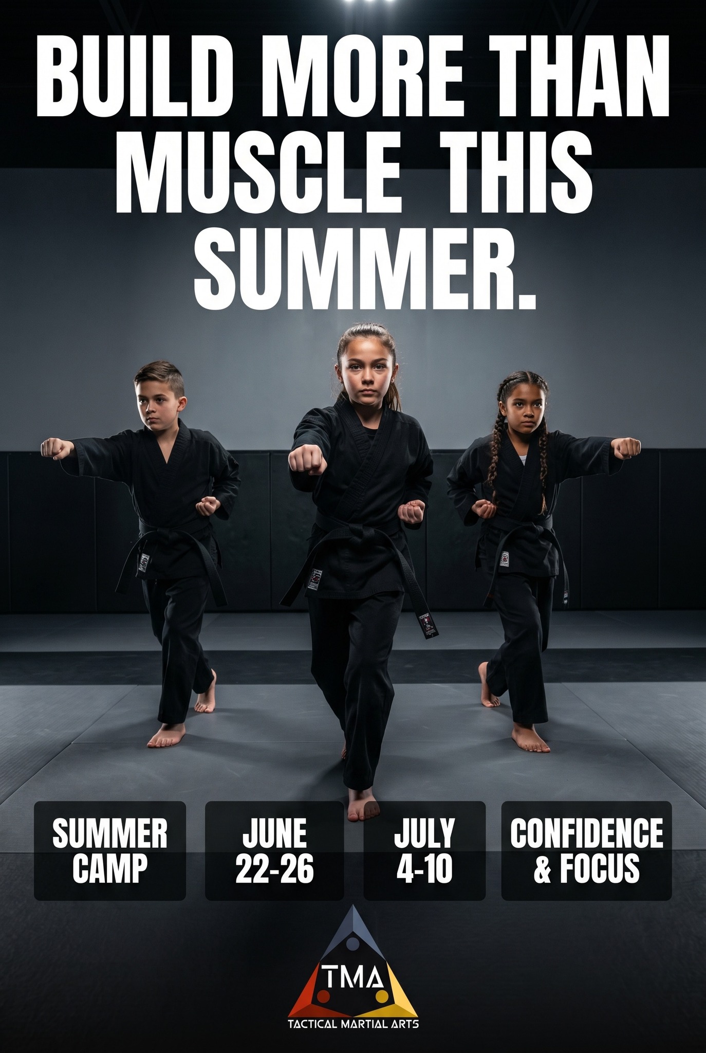 Tactical Martial Arts Facebook ad: Summer Camp