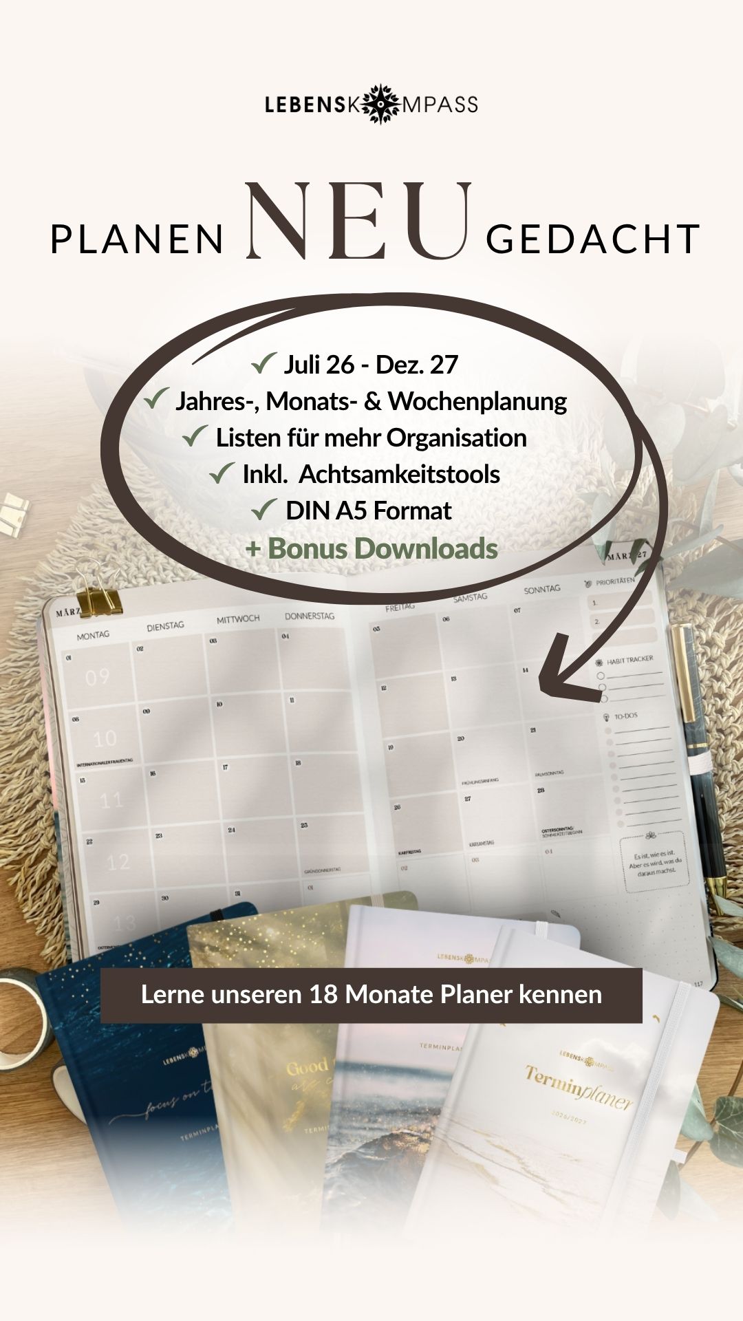 Lebenskompass Facebook ad