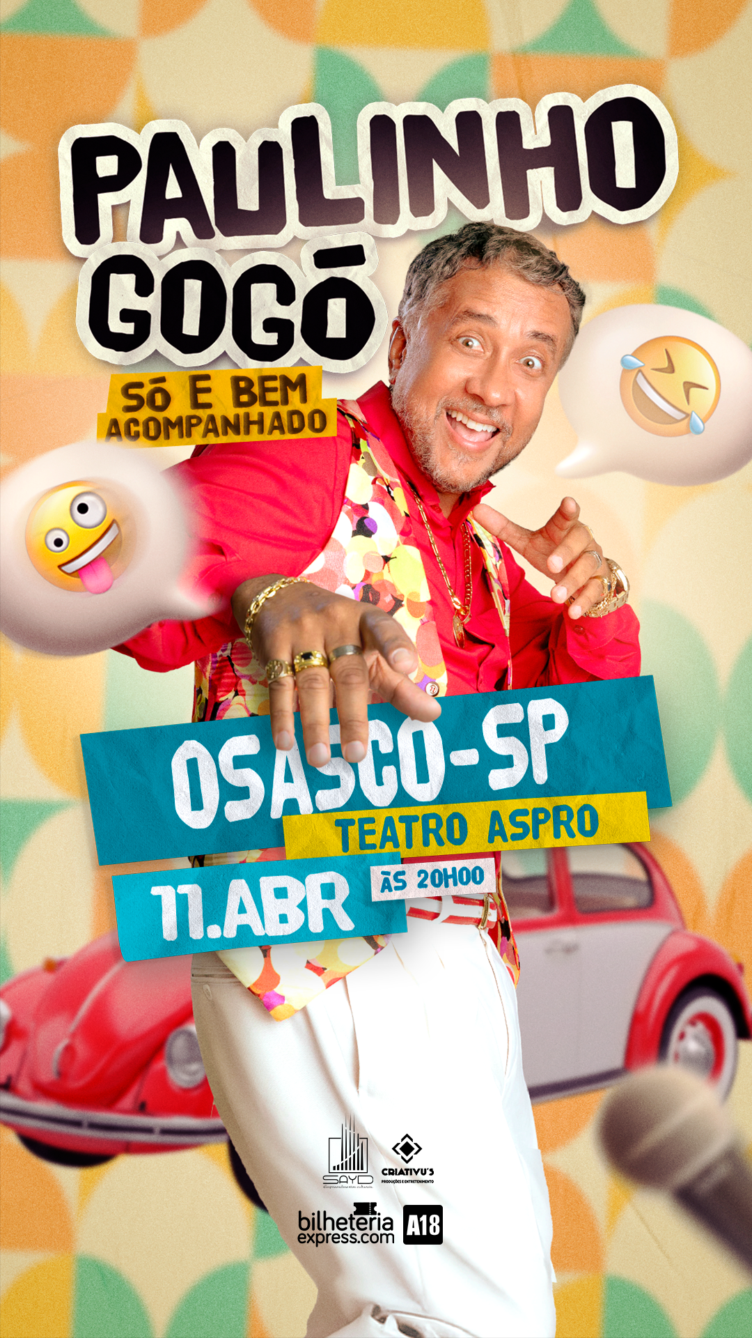 Paulinho Gogó Facebook ad from Mar 5, 2026