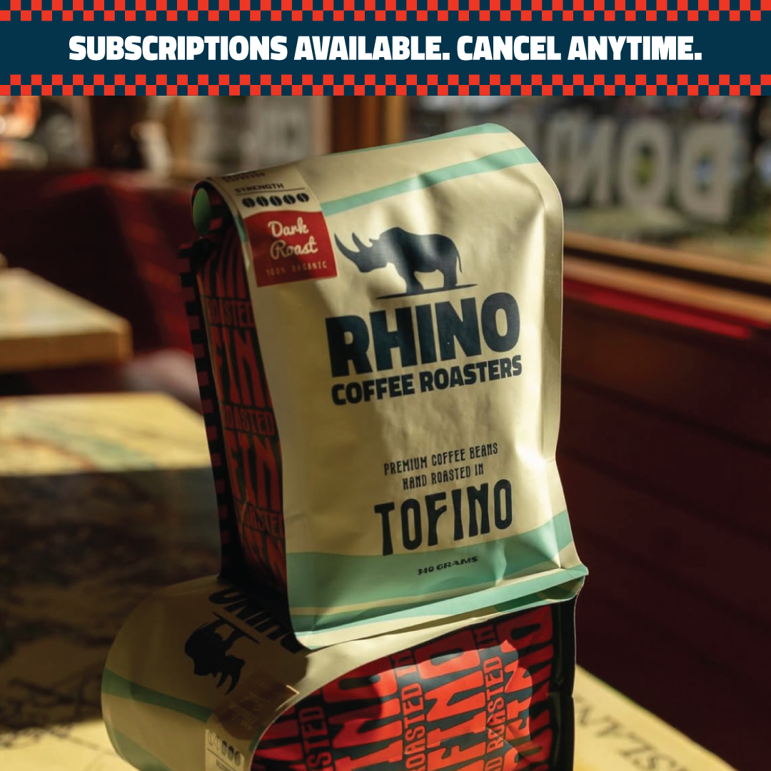 Rhino Coffee House Facebook ad: Fresh Coffee, Delivered