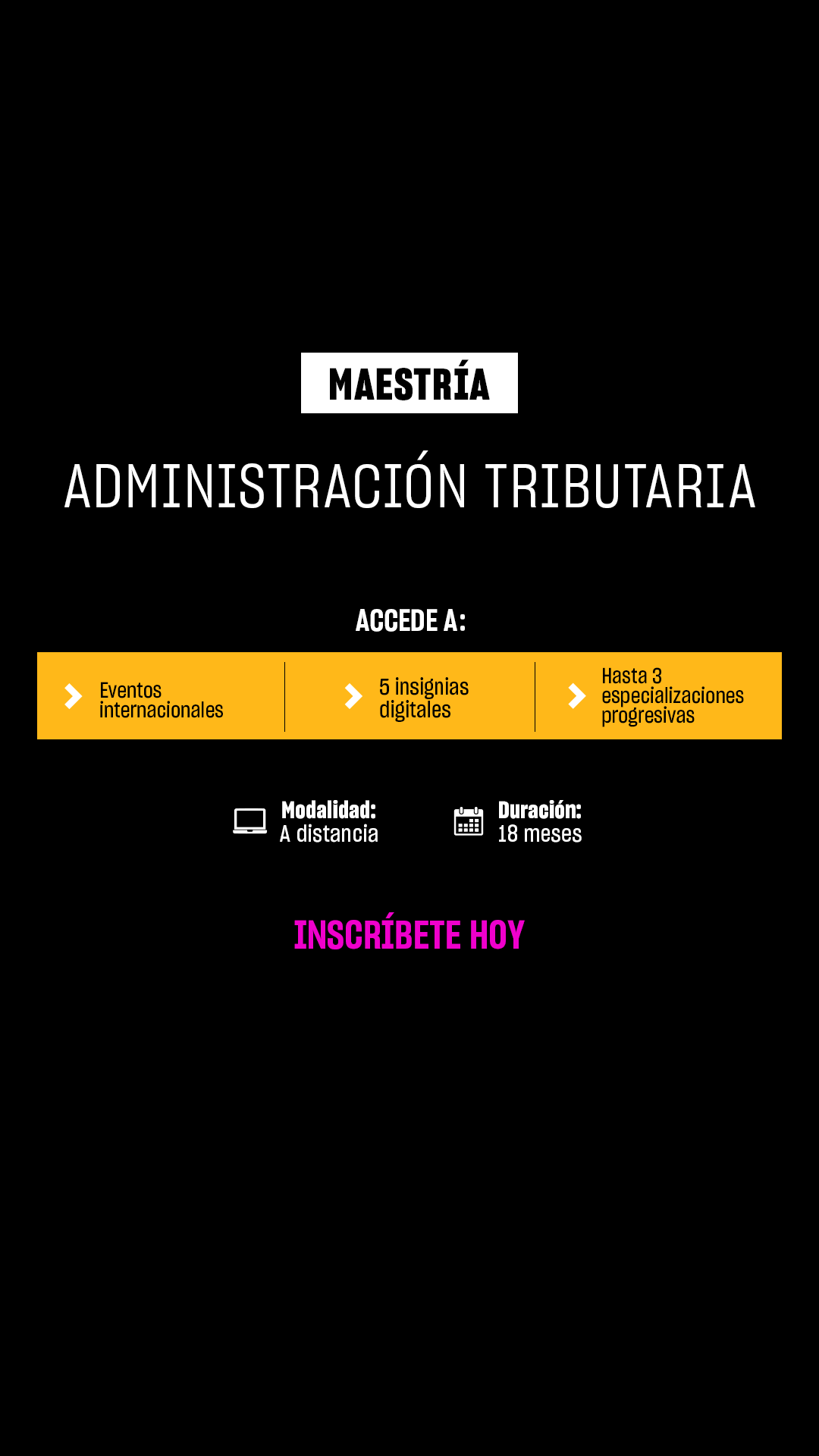 UPN Posgrado Facebook ad