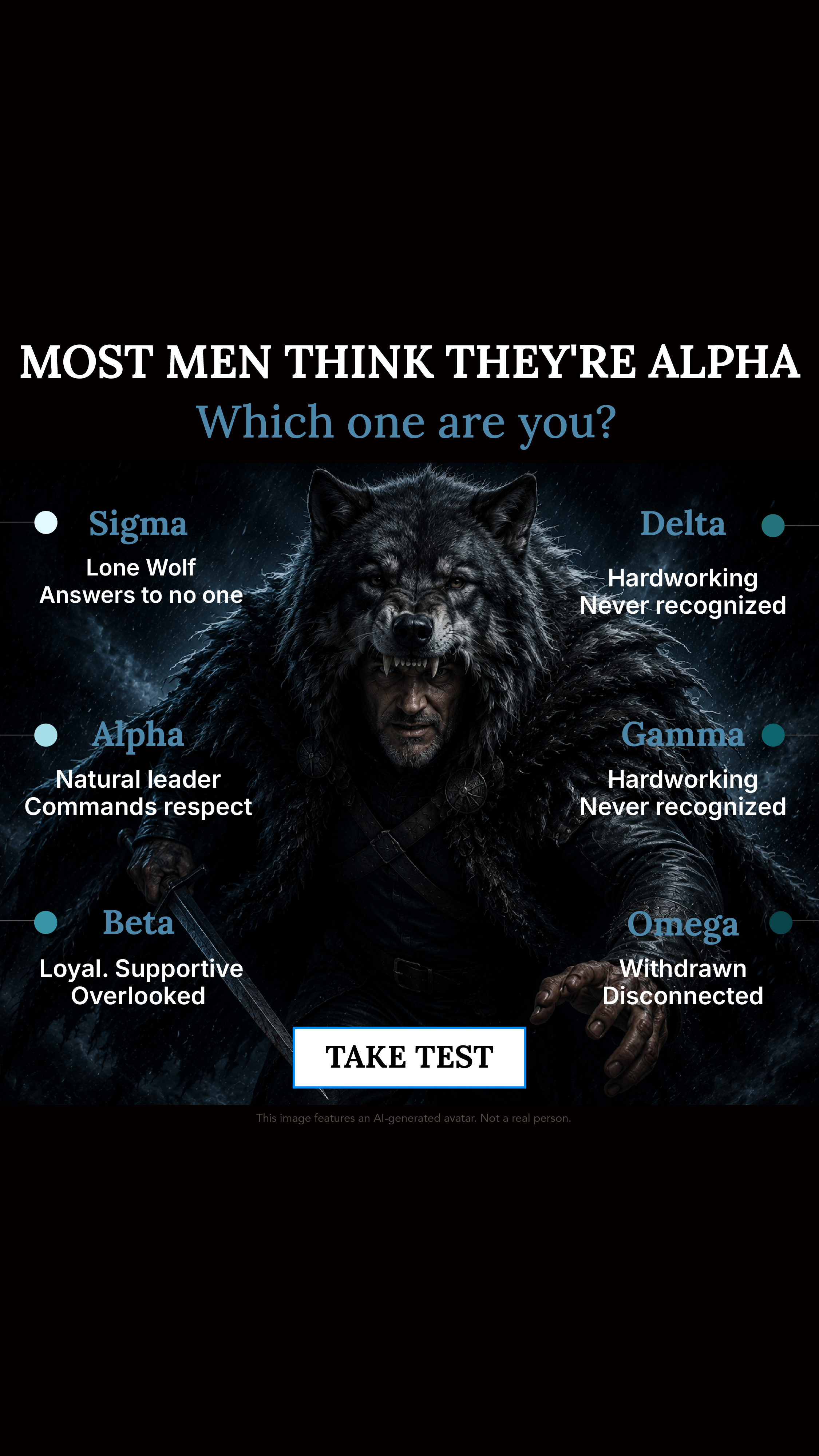 Personality Type Facebook ad