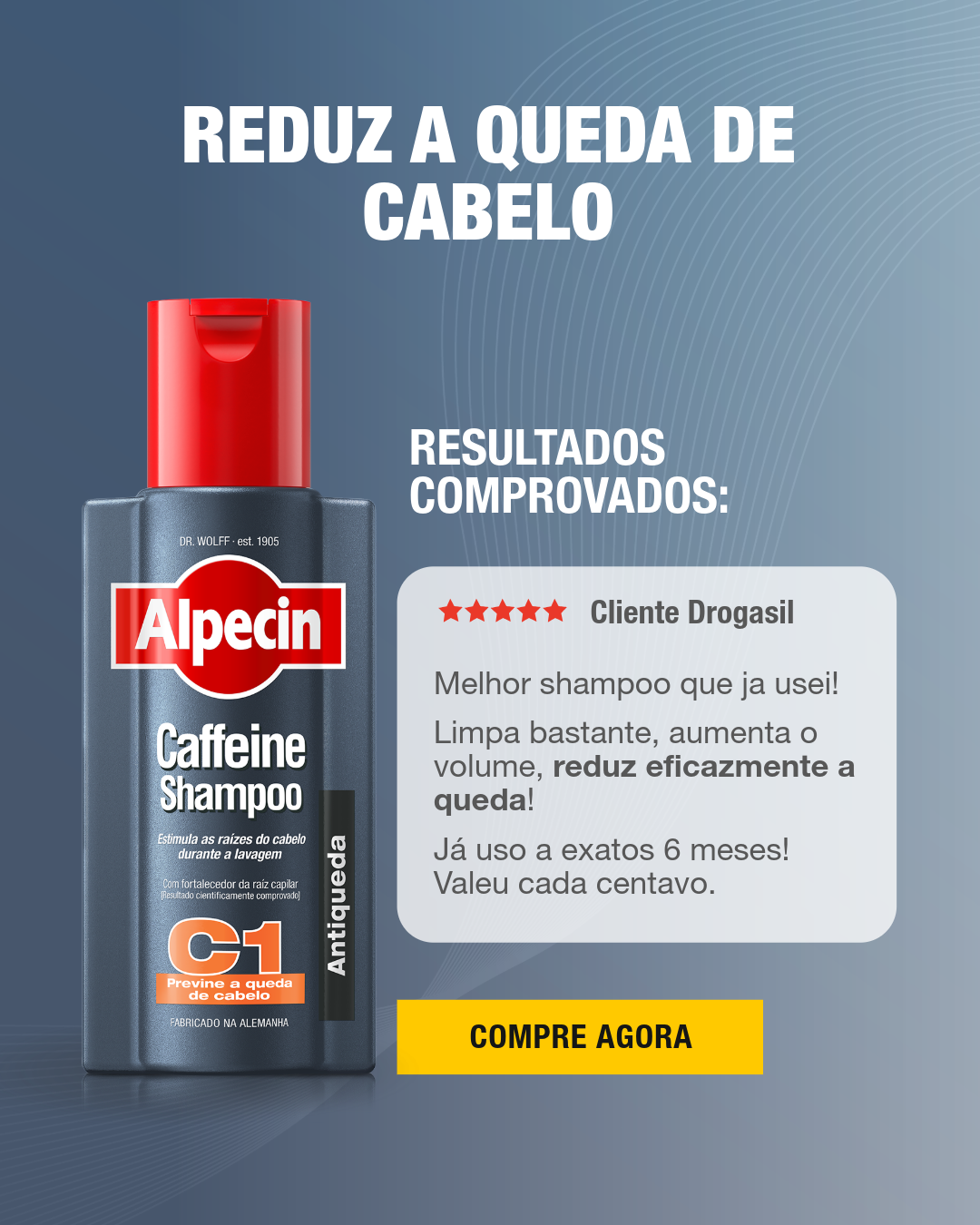 Alpecin Brasil Facebook ad