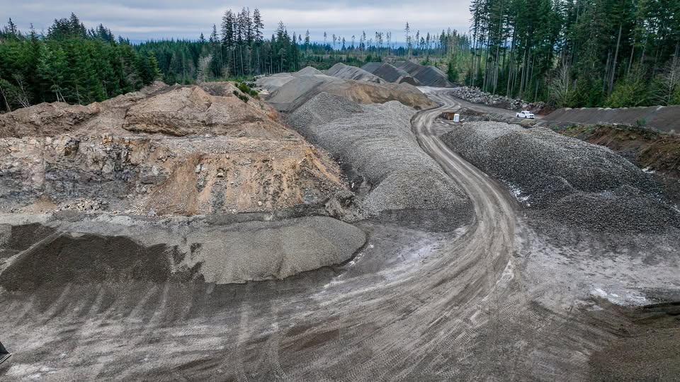 Kitsap Quarry Facebook ad: Providing quality rock products to Kitsap County since…