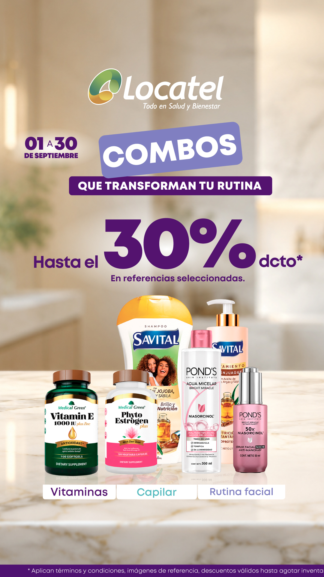 Locatel Colombia Facebook ad