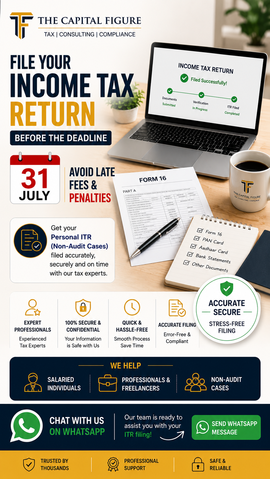 The Capital Figure Facebook ad: Chat with us