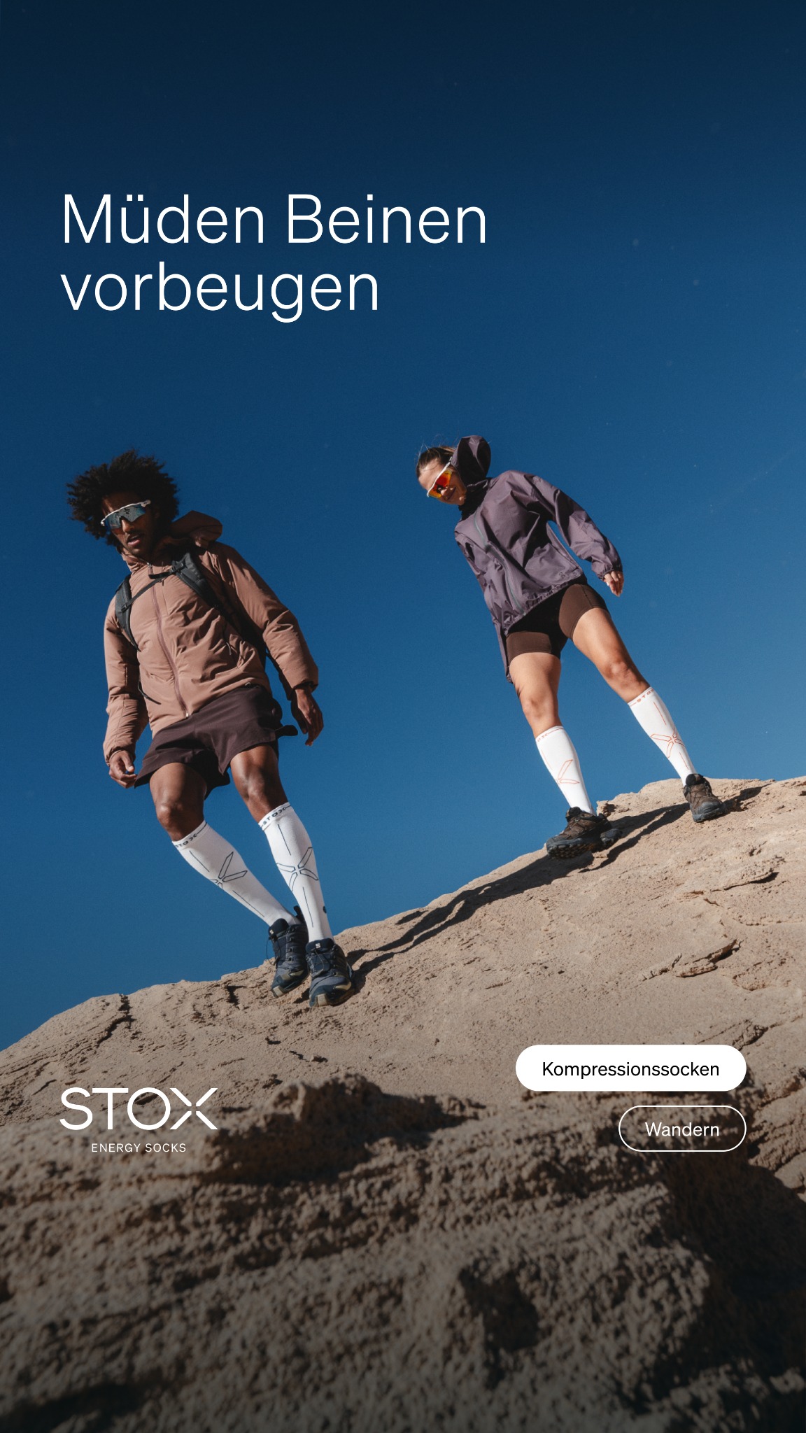STOX Energy Socks Facebook ad