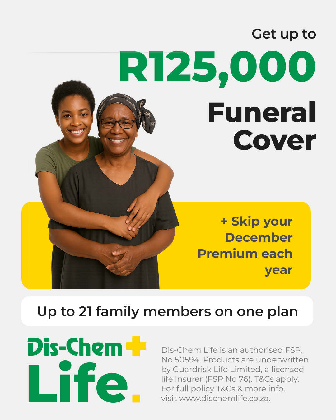 Dis-Chem Life Facebook ad