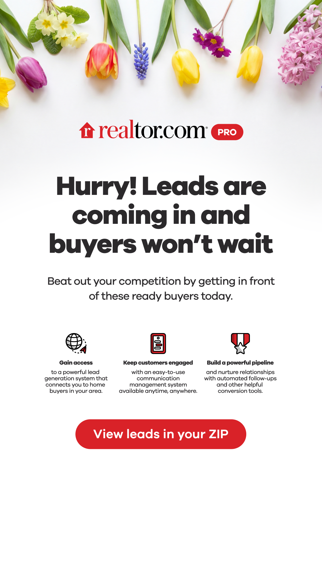Realtor.com Pro Facebook ad