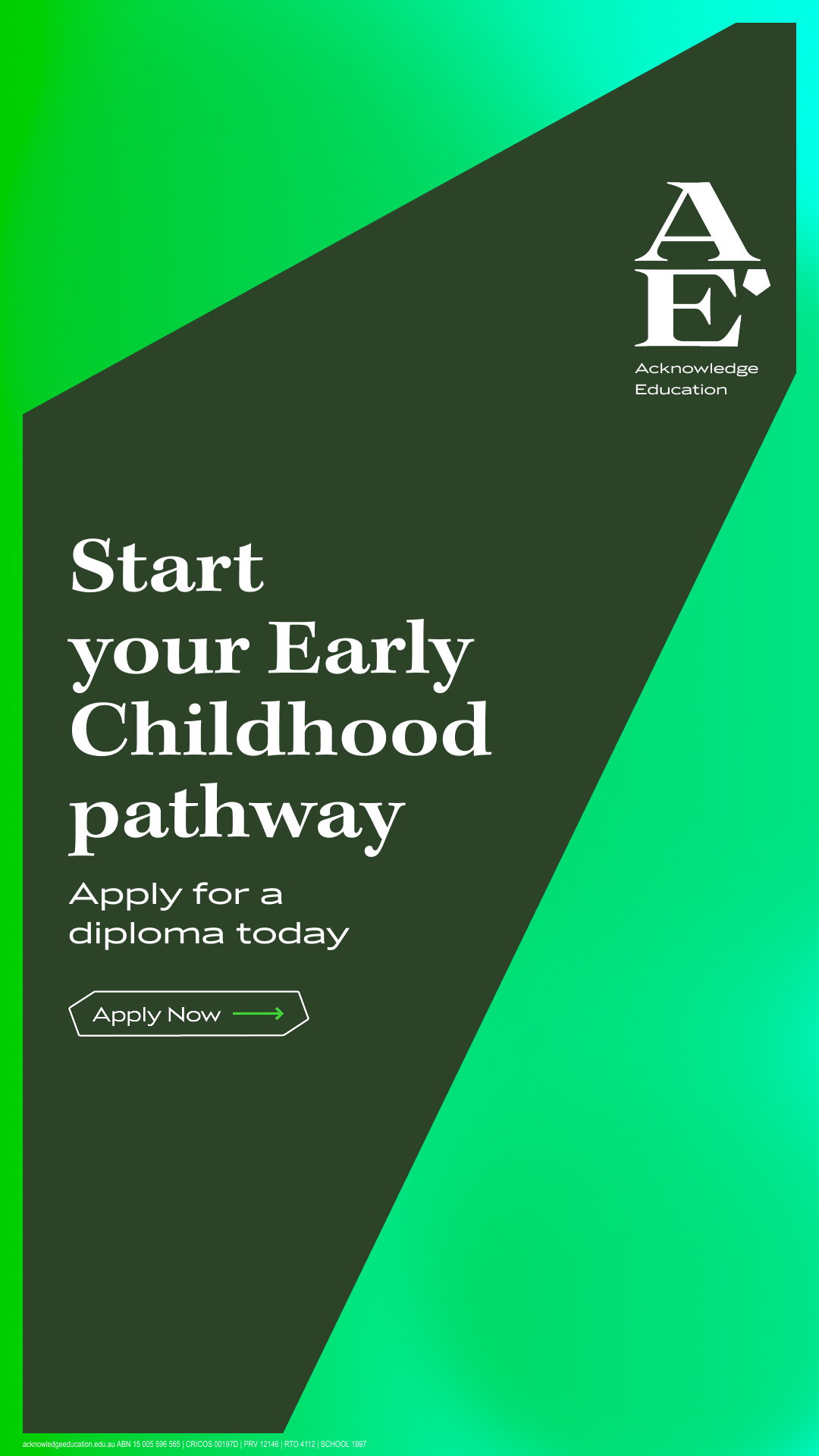 Acknowledge Education Facebook ad from Jun 7, 2026