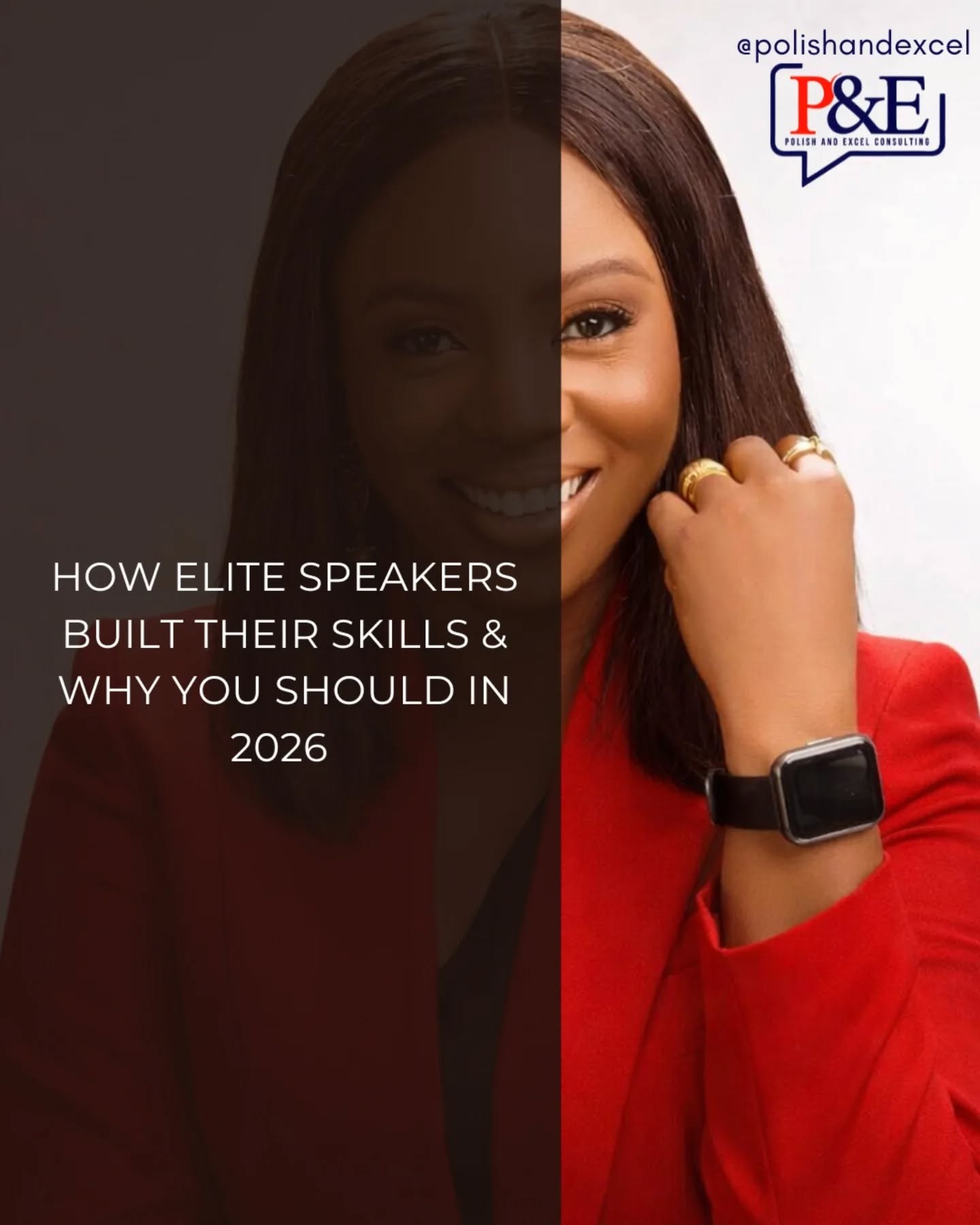 Polish.and.Excel Facebook ad: Commanding speech is not a natural gift.