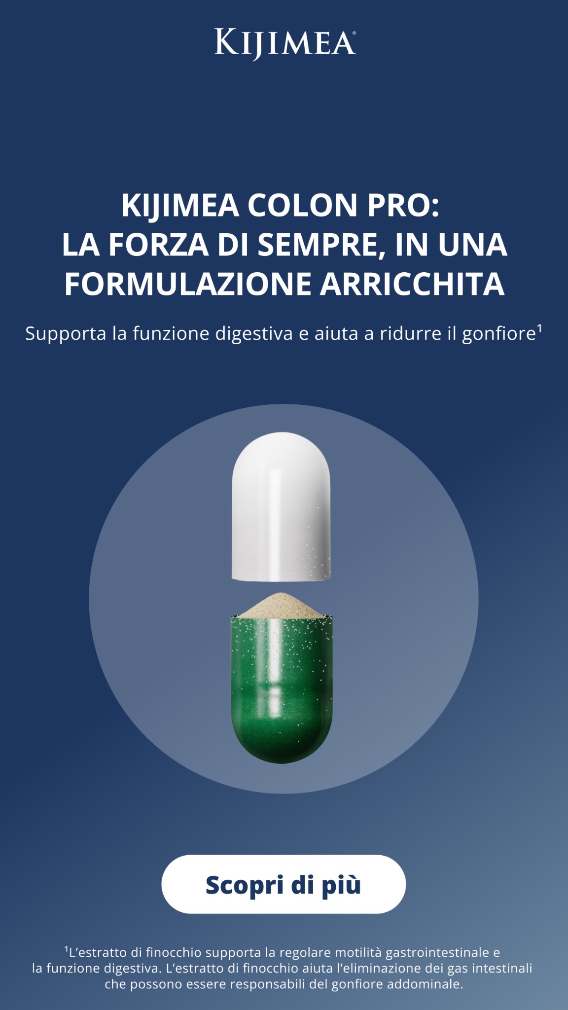 Kijimea - Italia Facebook ad: Integratore alimentare con l'esclusivo ceppo di…