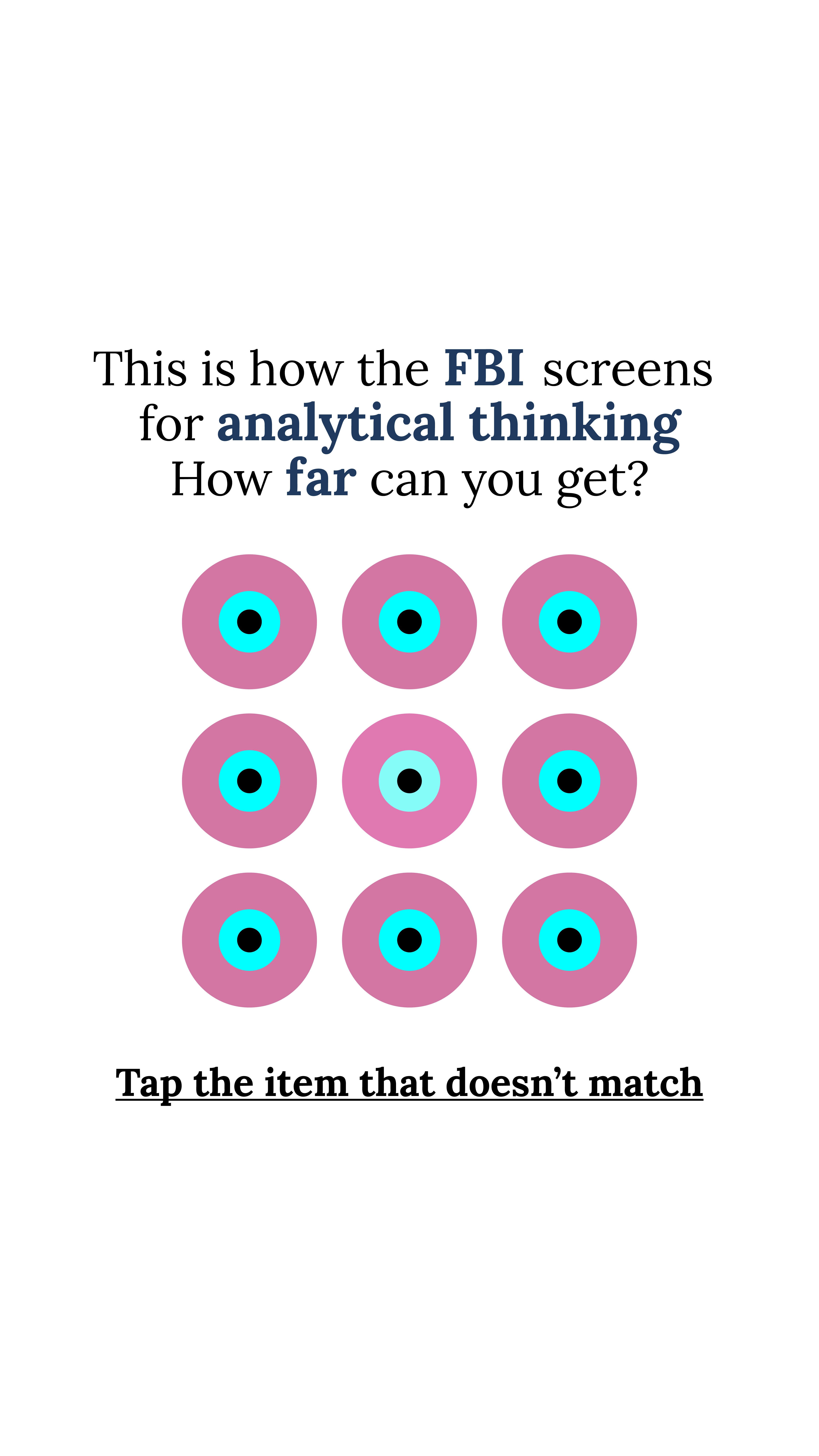 Brain Health Check Facebook ad