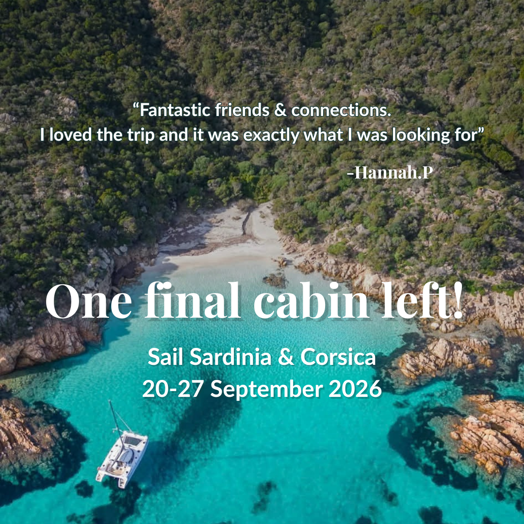 LIFT WITH NESS Facebook ad: One Cabin Left - Sail Sardinia & Corsica