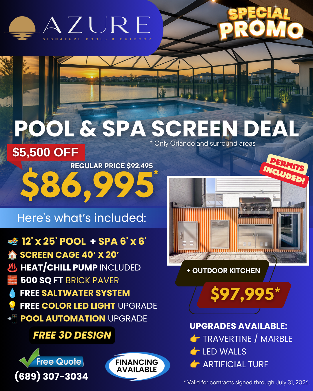 Azure Signature Concepts Facebook ad: FREE CONSULTATION