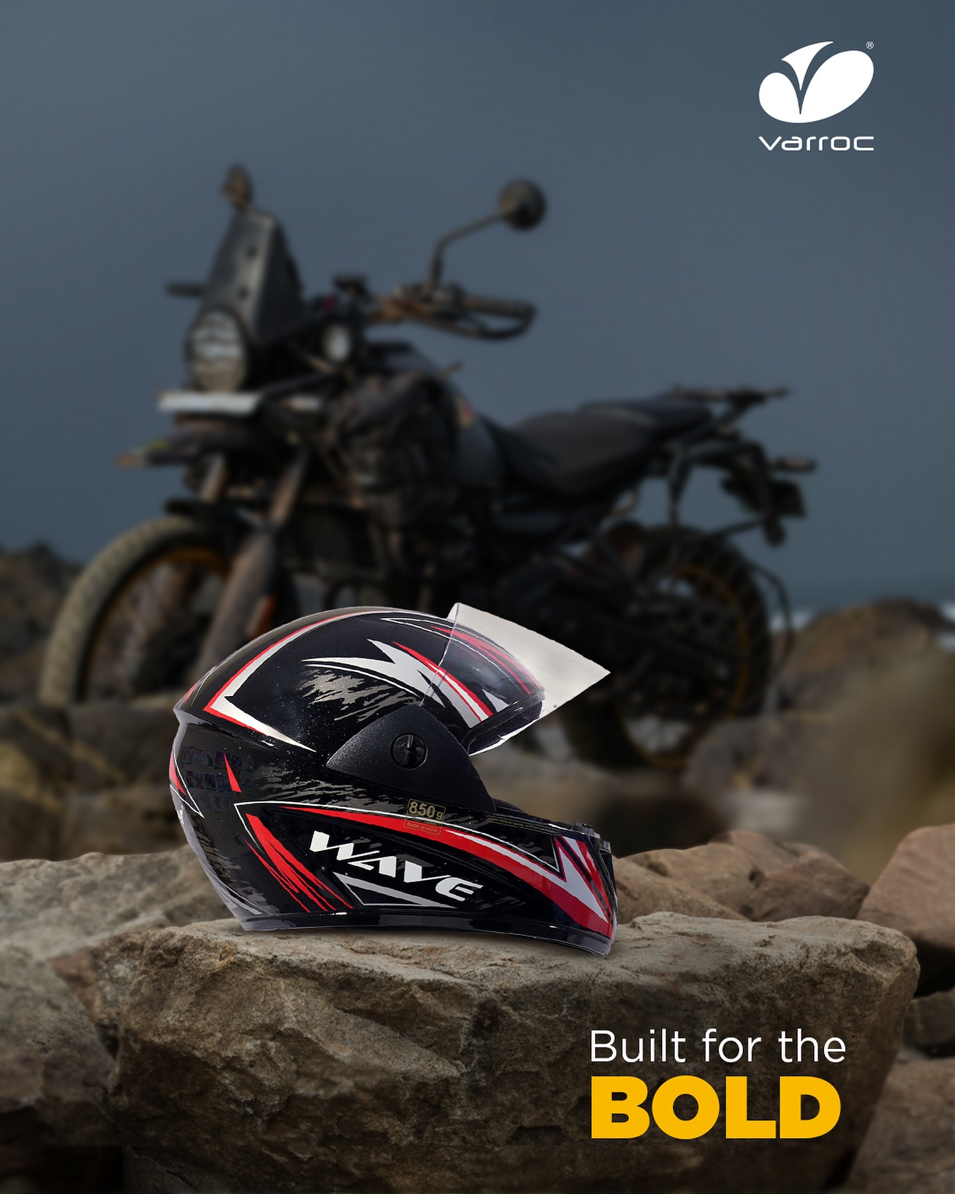 Varroc Aftermarket Facebook ad: Chase your next adventure with Varroc’s Wave Pro…