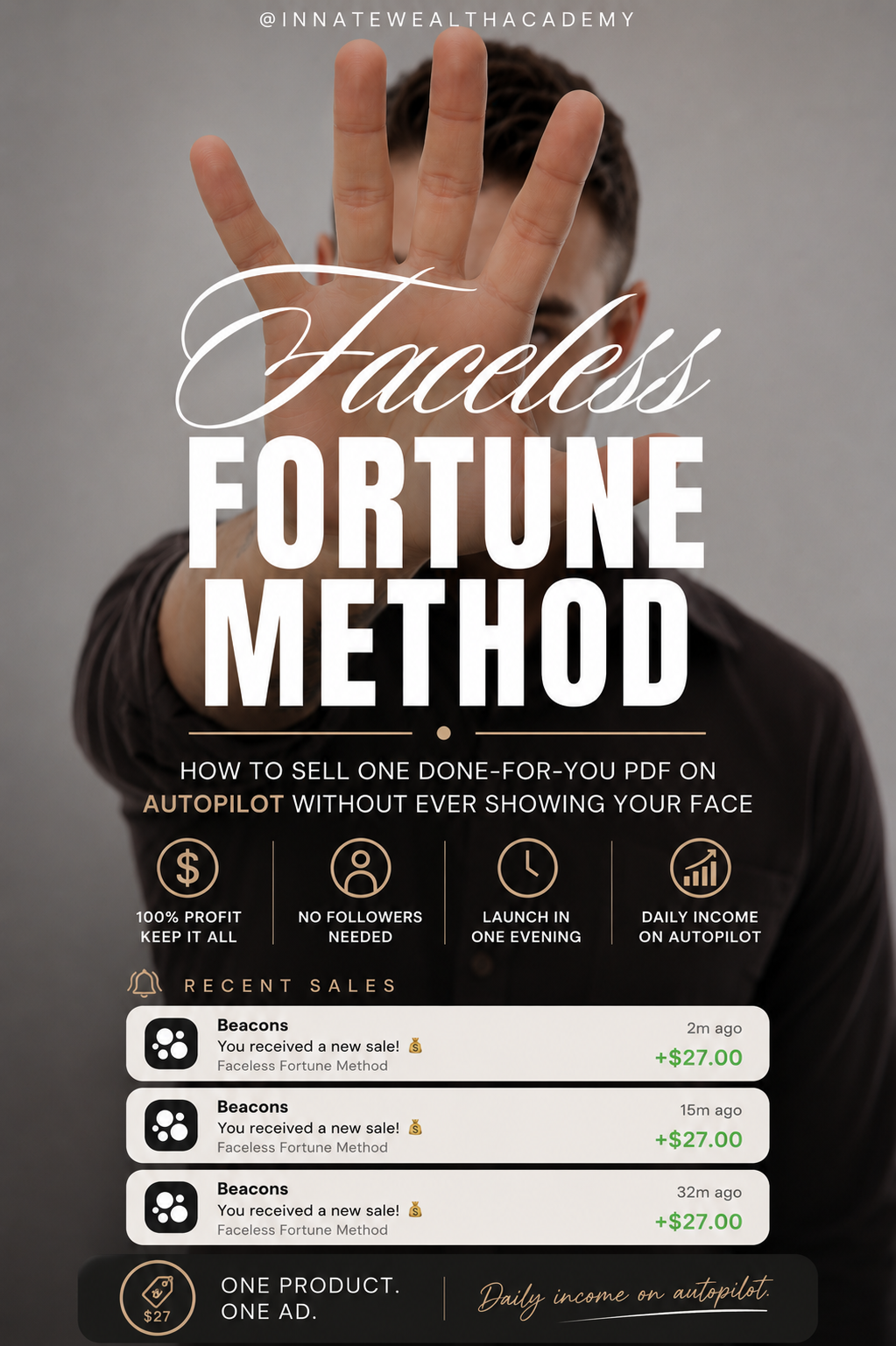 Innate Wealth Academy Facebook ad