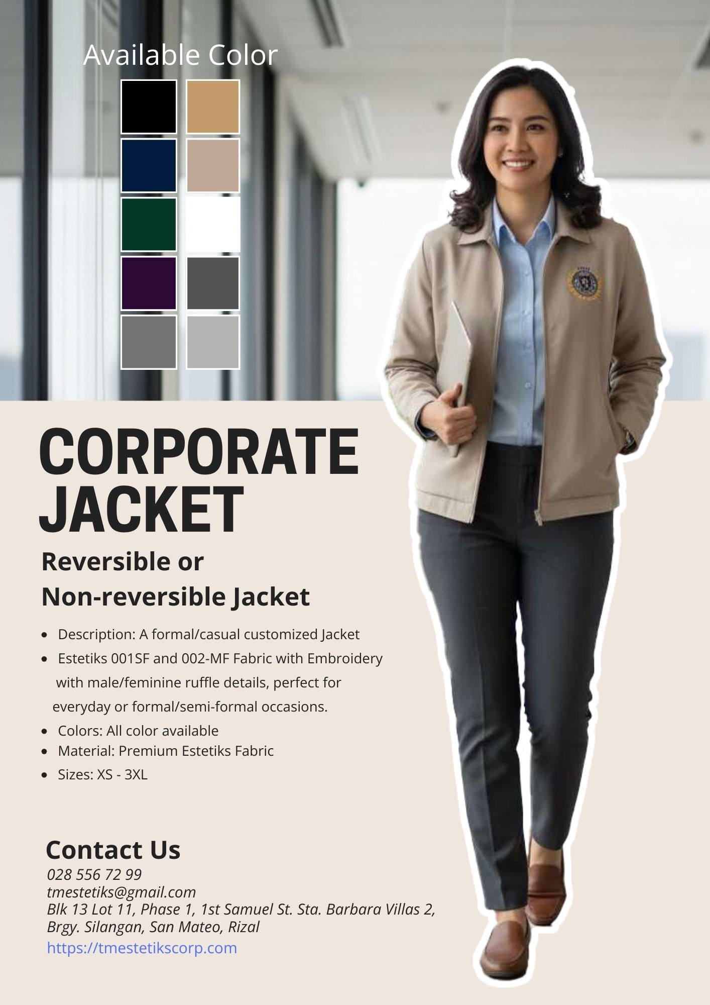 T&M Estetiks Facebook ad: Get your dream uniform!
