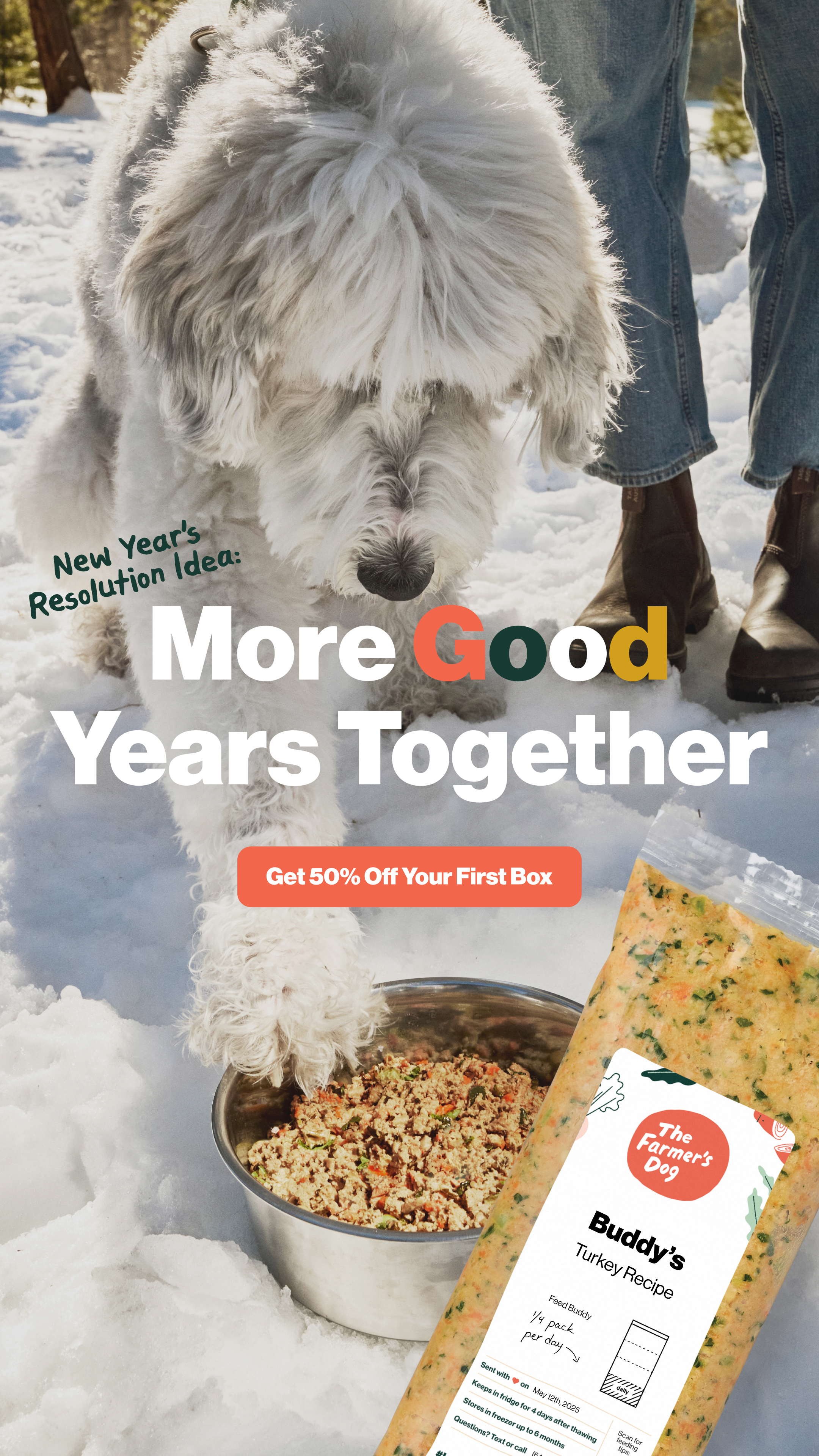 The Farmer's Dog Facebook ad