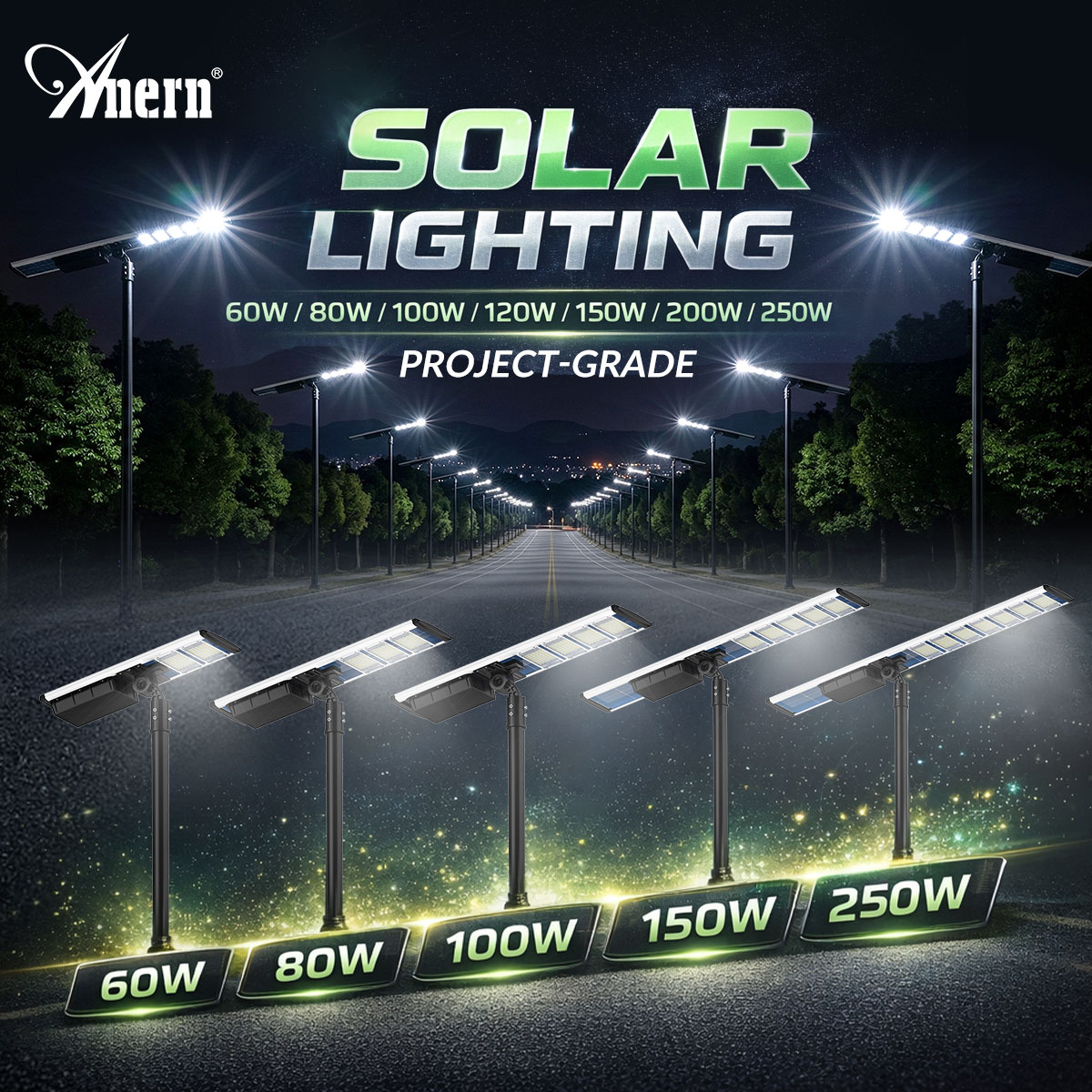 Anern Solar Street Light & Solar Power System Facebook ad