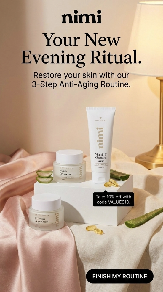 Nimi Skincare Facebook ad