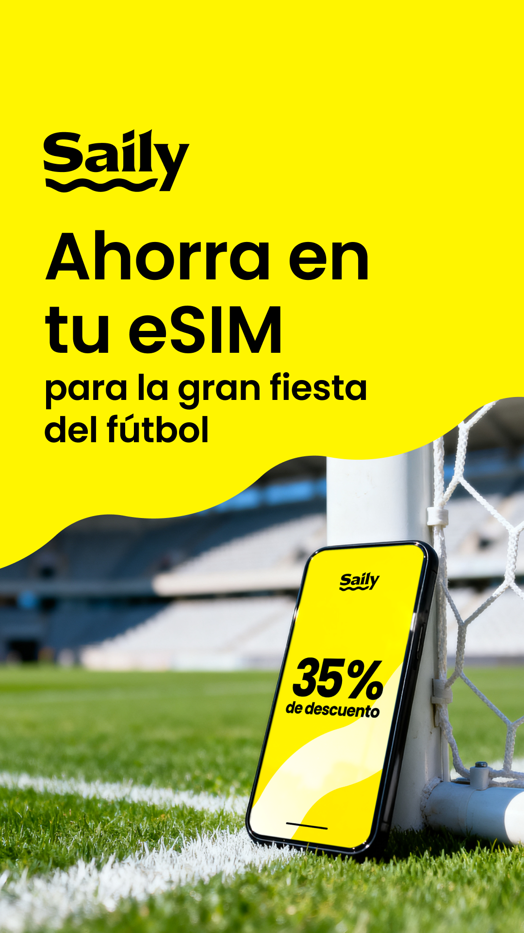Saily Facebook ad