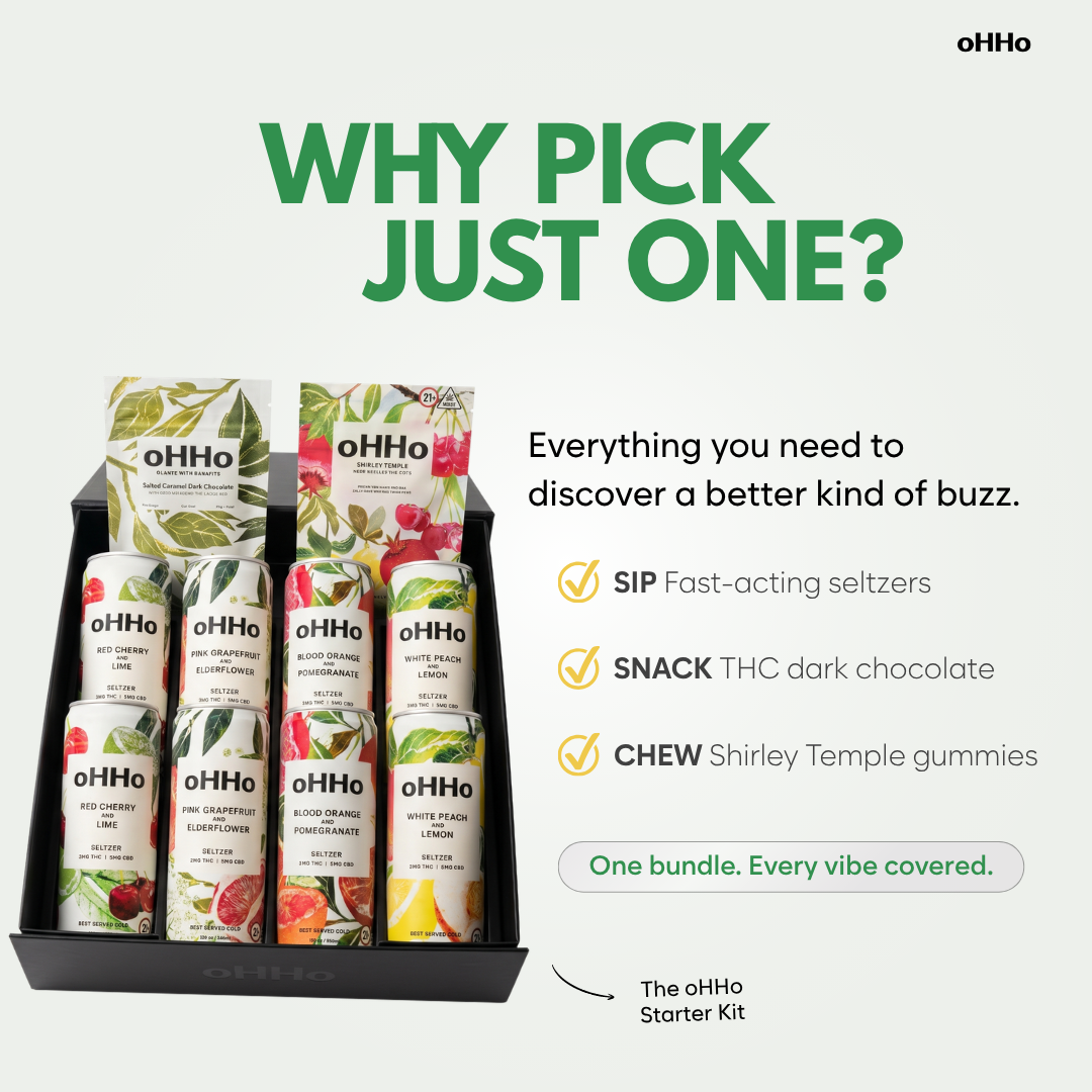 OHHo Facebook ad: All the Chill, Zero Hangover