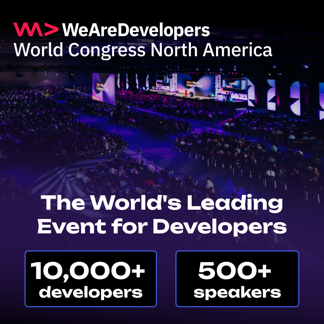 WeAreDevelopers Facebook ad