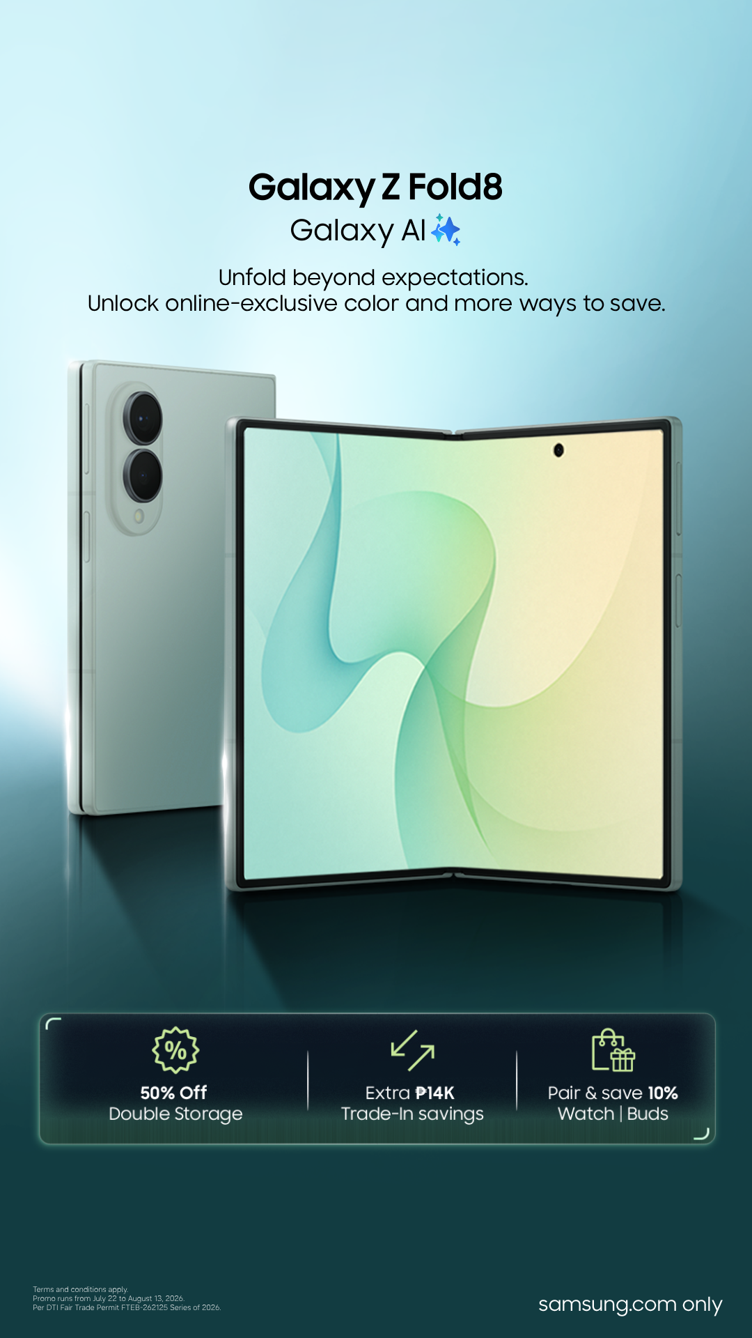 Samsung Facebook ad