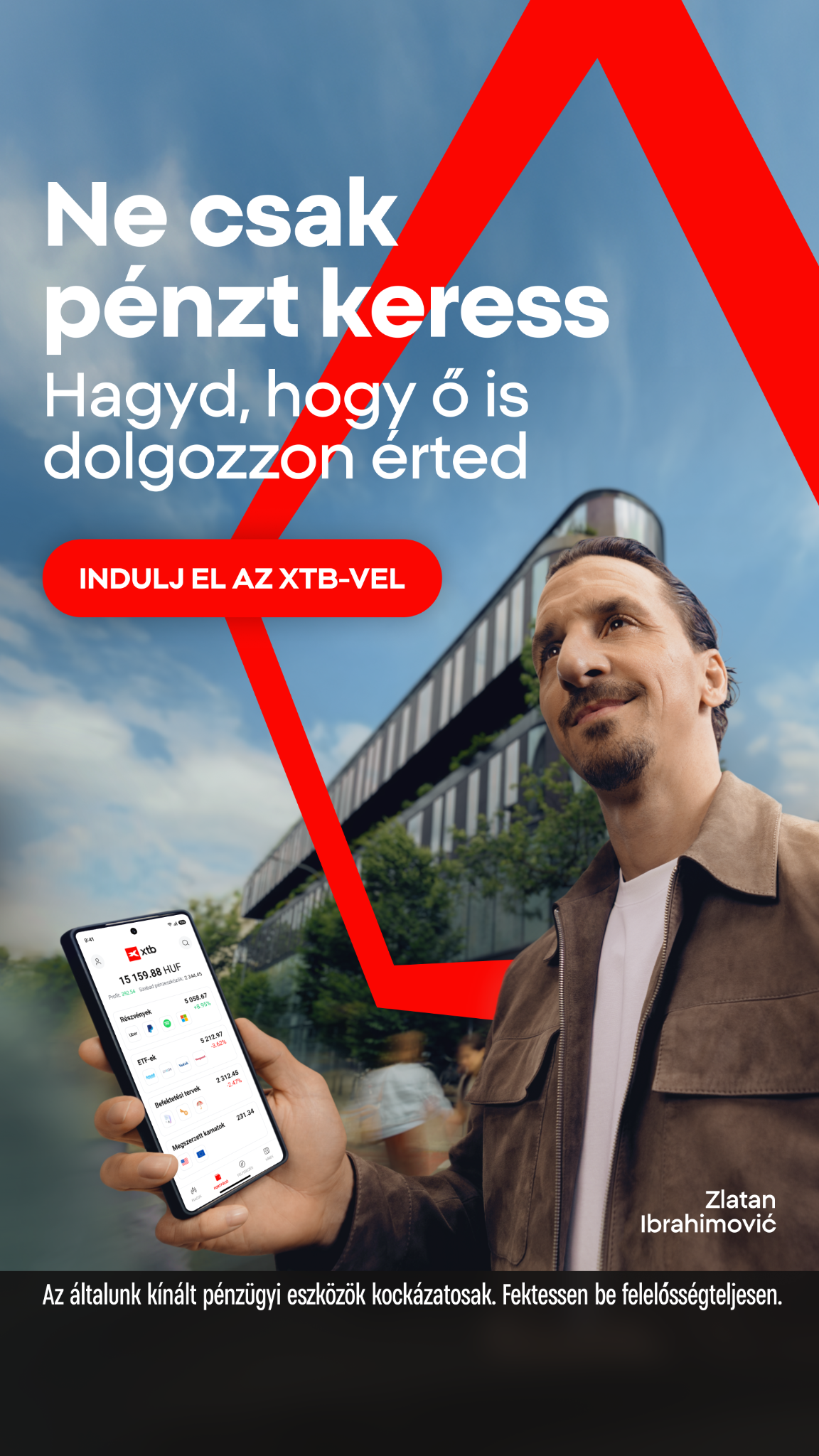 XTB Online Trading Facebook ad