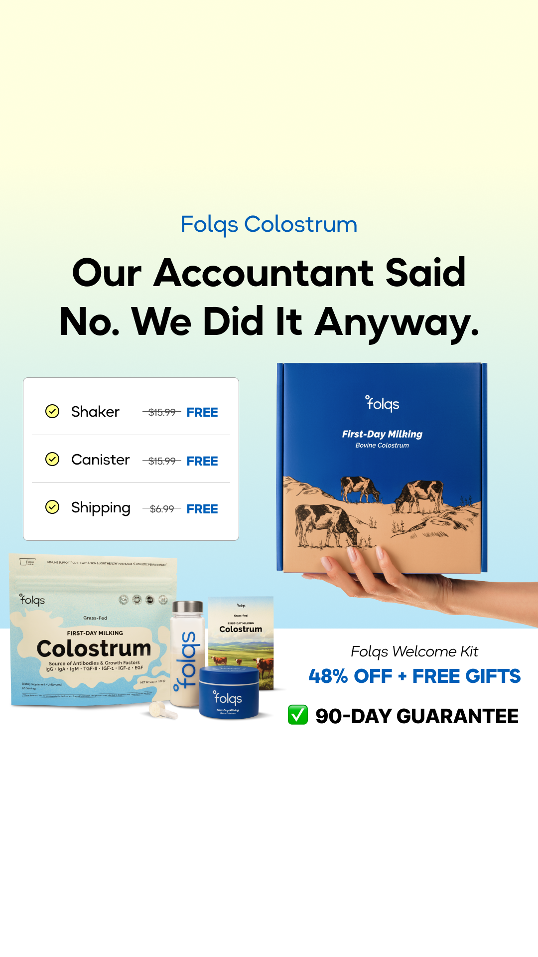 Folqs Facebook ad