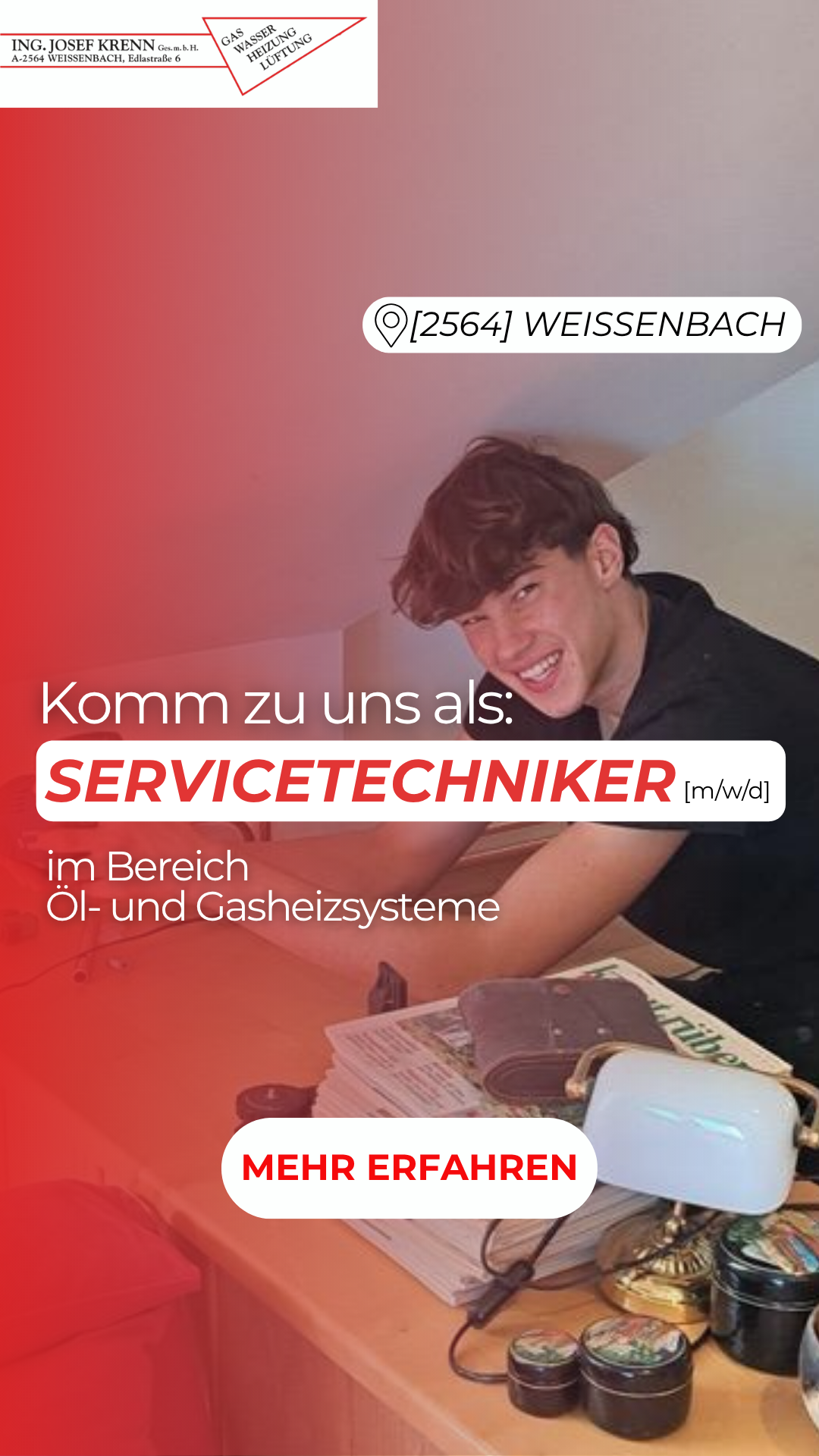 Ing. Krenn Ges.m.b.H. Facebook ad from May 14, 2026