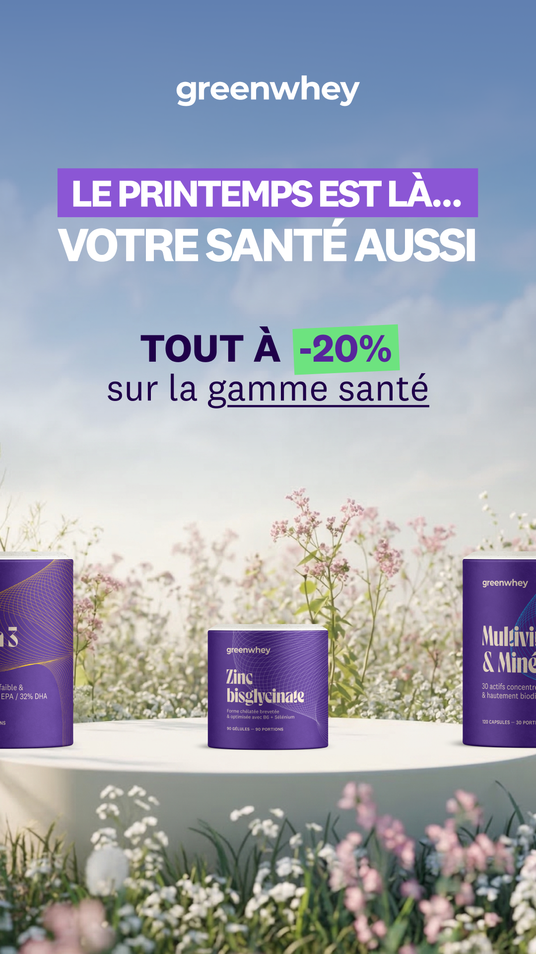 greenwhey Facebook ad