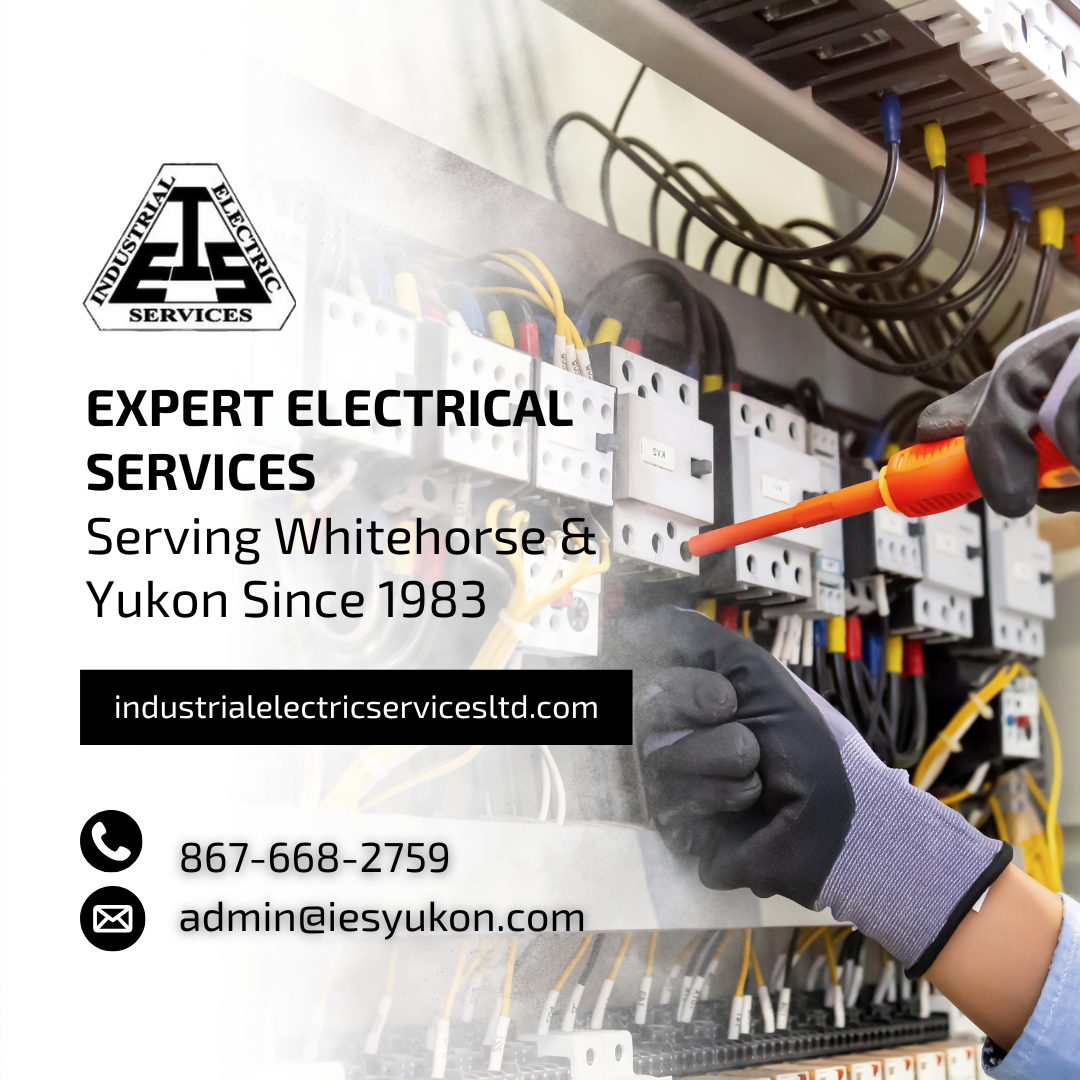 Industrial Electric Services Facebook ad: Your Electrical Experts in Whitehorse