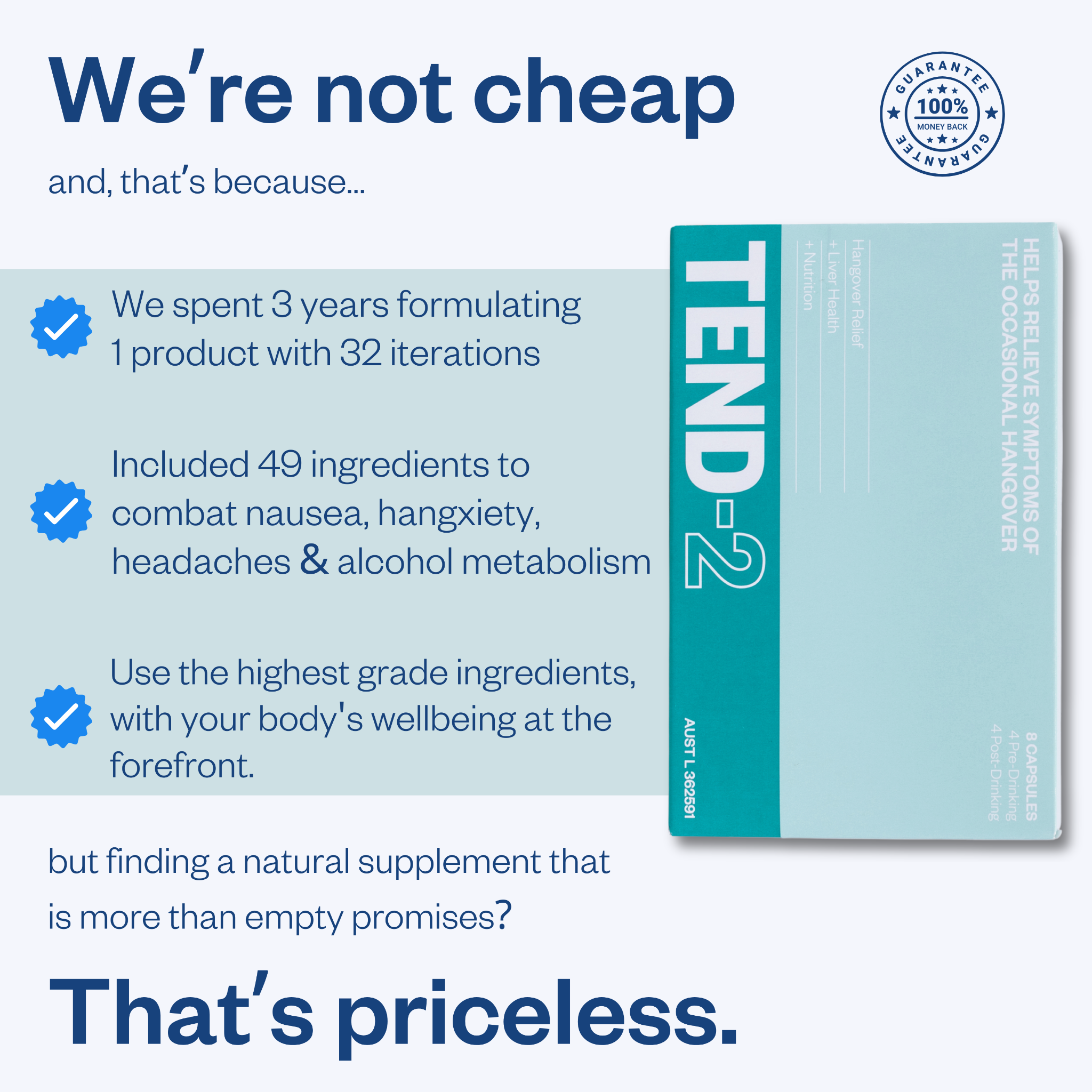 Tend-2 Facebook ad